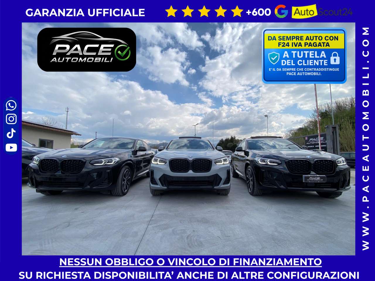 BMW X4 i MSPORT MSPORT PRO M SPORT 20"PELLE VIRTUAL TETTO