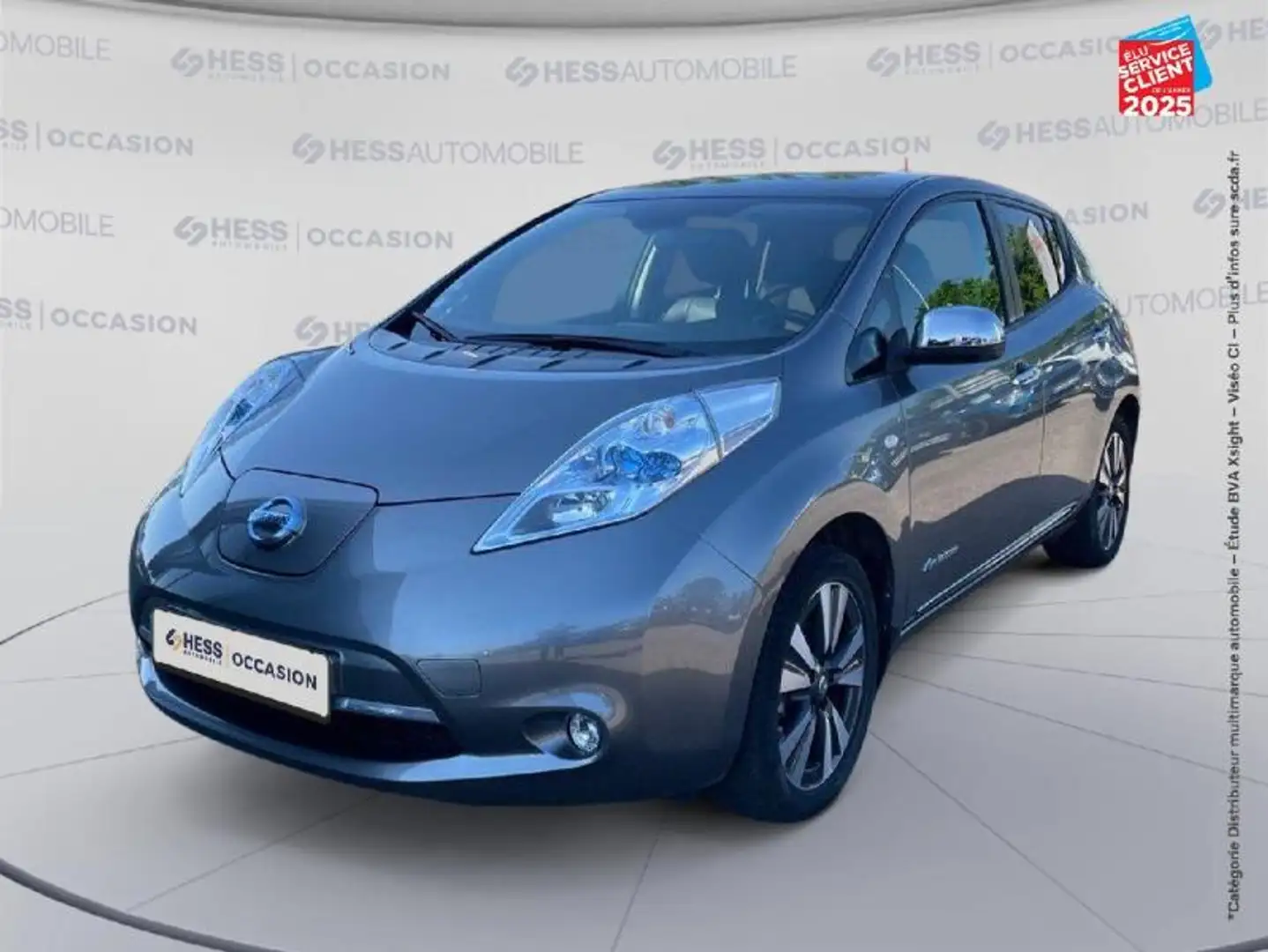 Nissan Leaf 109ch 30kWh Tekna MY17 Gris - 1