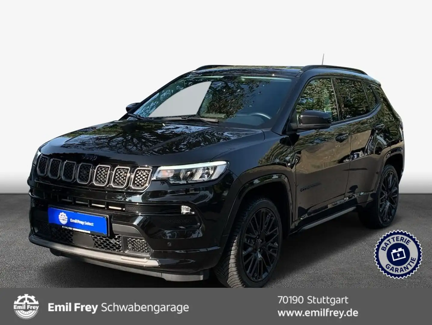 Jeep Compass 1.3 T4 4xe PLUG-IN HYBRID Aut. S Schwarz - 1