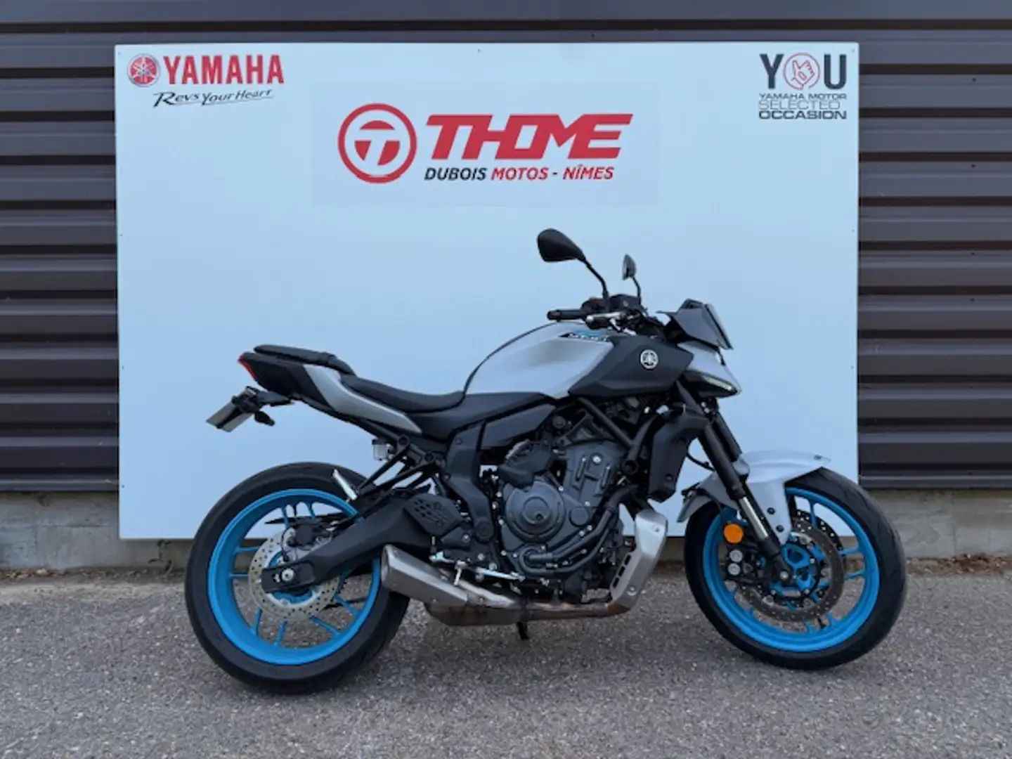Yamaha MT-07 Gris - 1