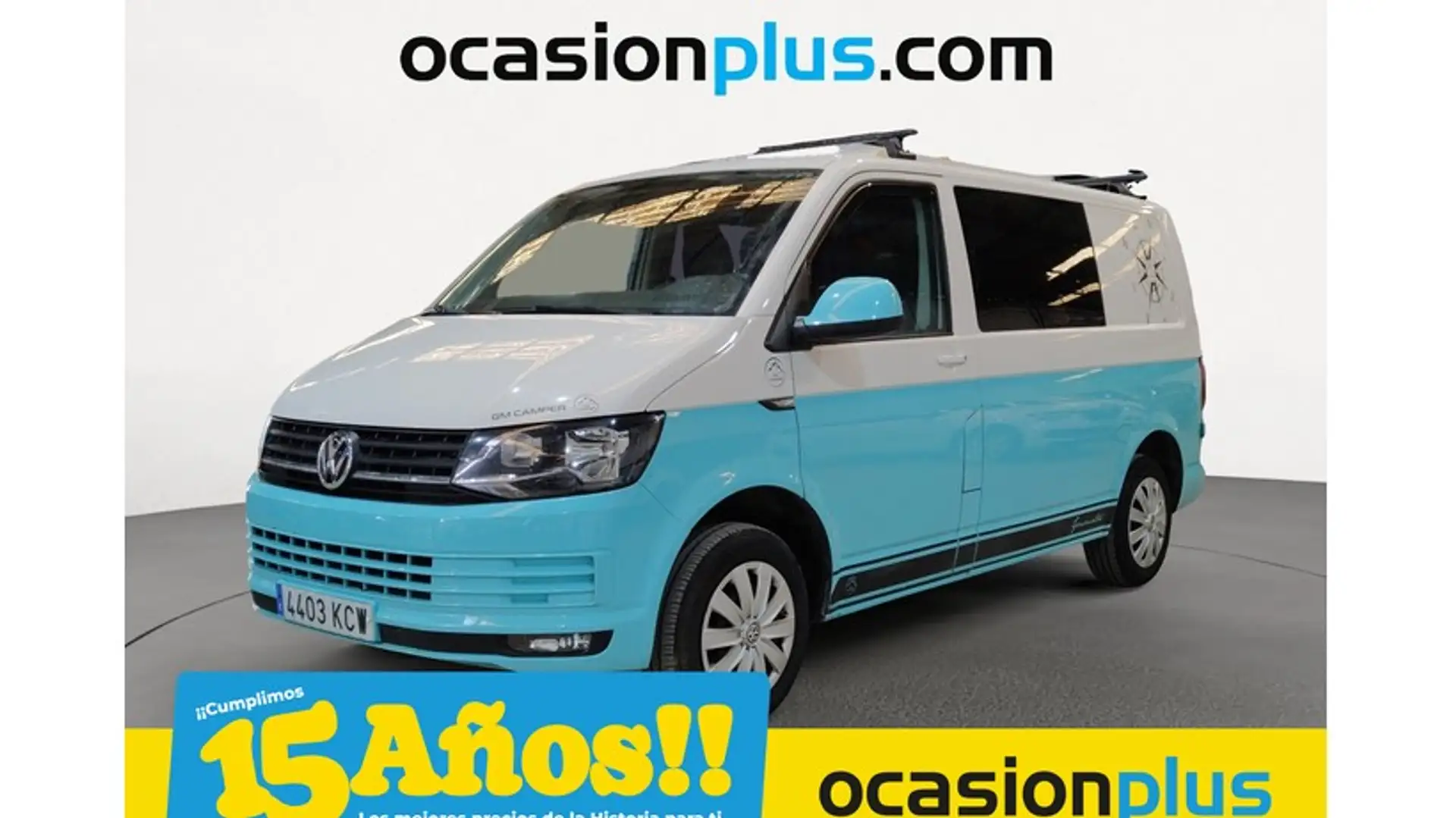 Volkswagen T6 Transporter Mixto Plus 2.0TDI SCR BMT 75kW Blanc - 1