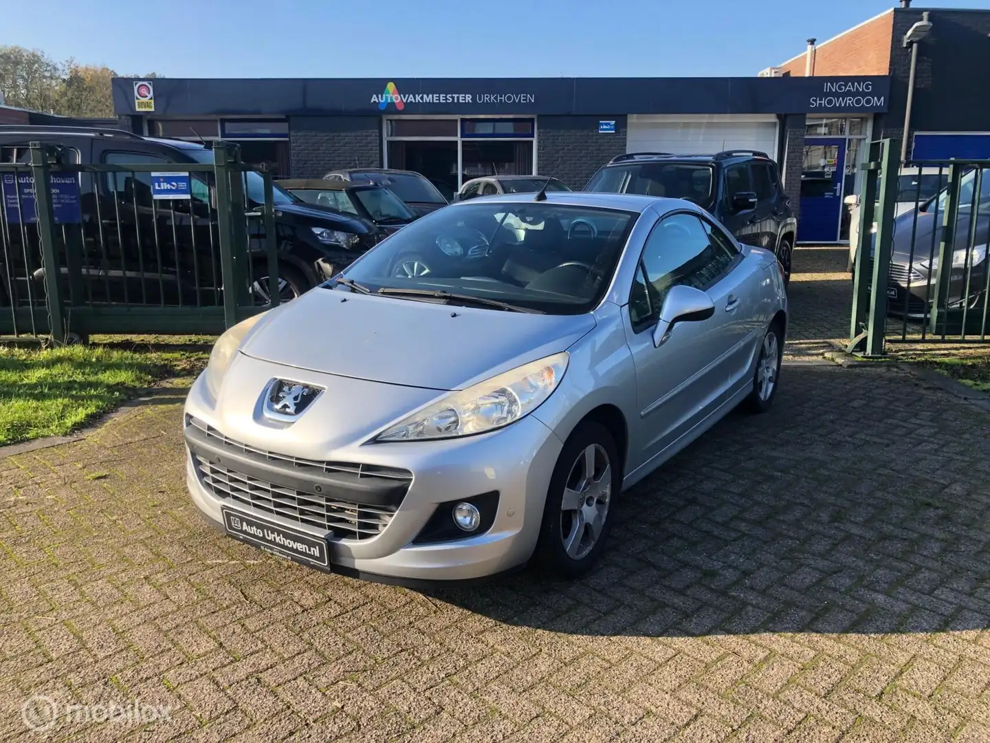 Peugeot 207 CC 1.6 VTi 183.DKM AIRCO Grijs - 2