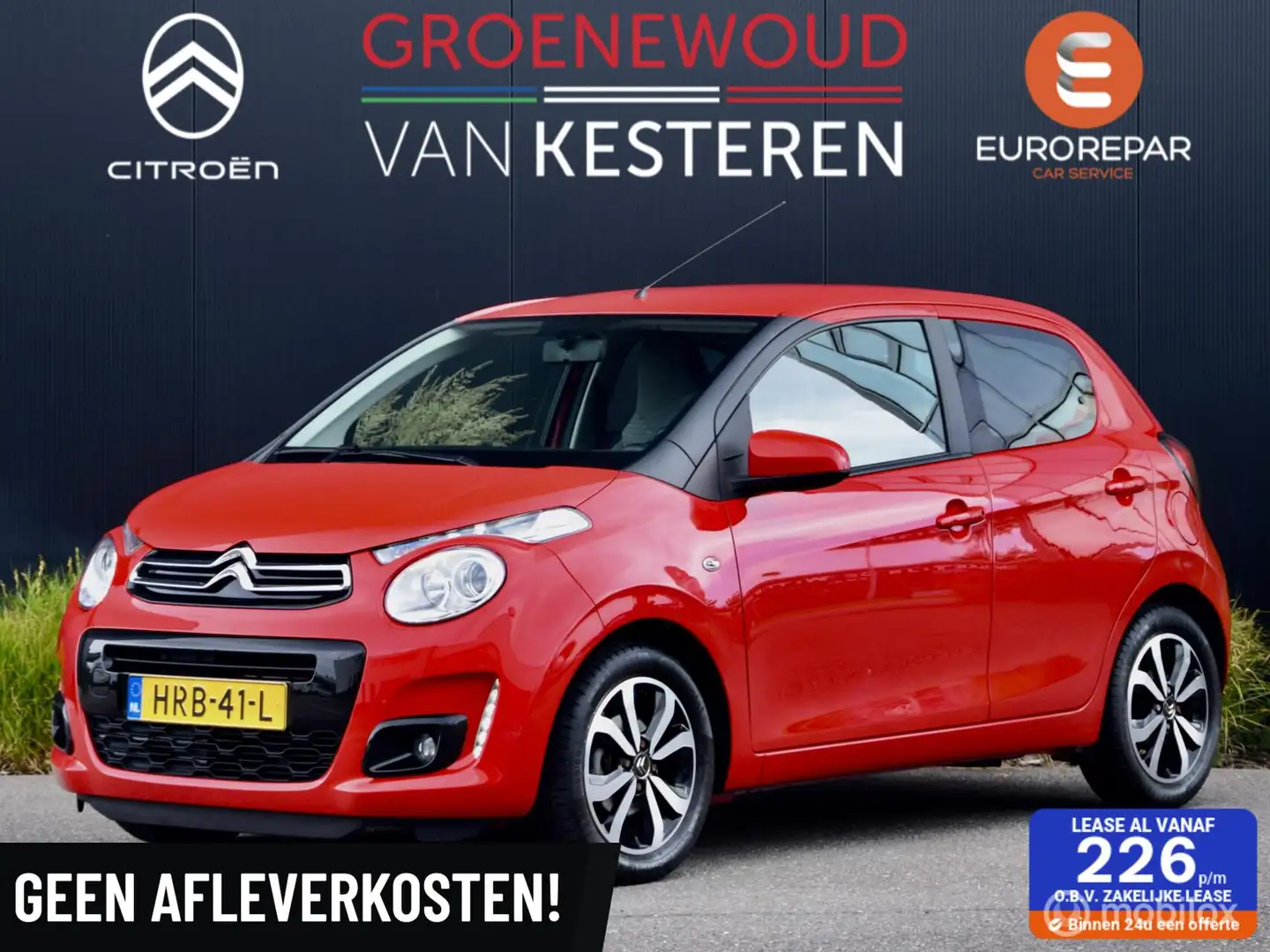 Citroen C1 1.0 VTi Shine I Automaat I Camera I Rouge - 1
