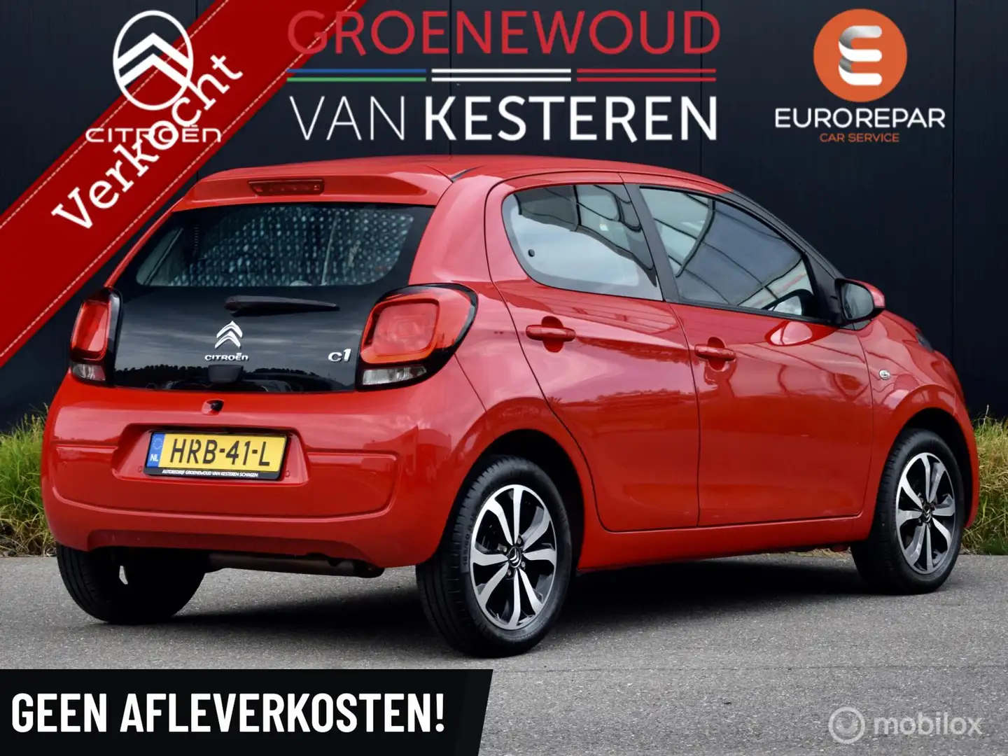 Citroen C1 1.0 VTi Shine I Automaat I Camera I Rouge - 1