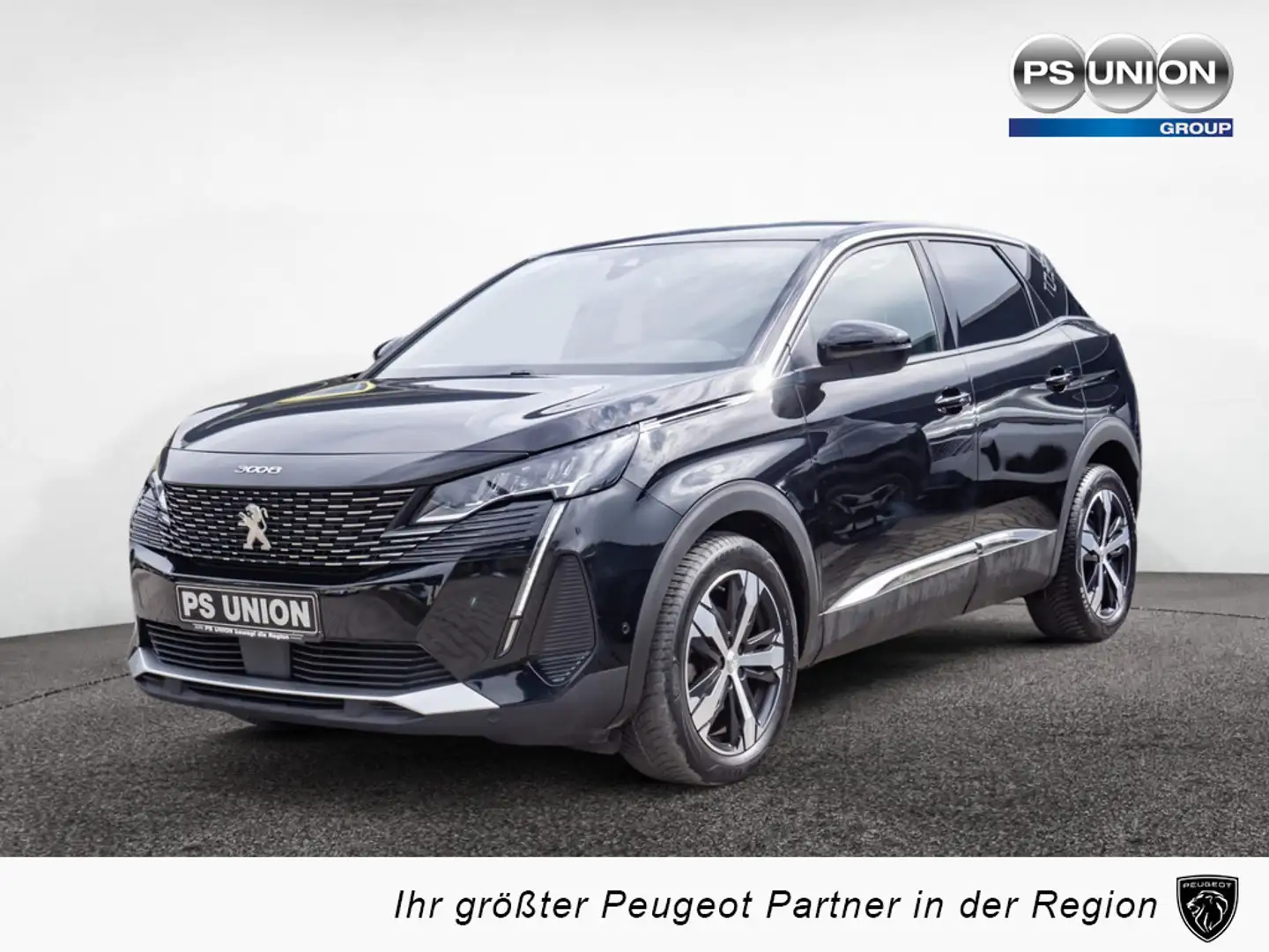 Peugeot 3008 1.5 Allure Pack BHDi EAT 8 LED NAVI Schwarz - 1