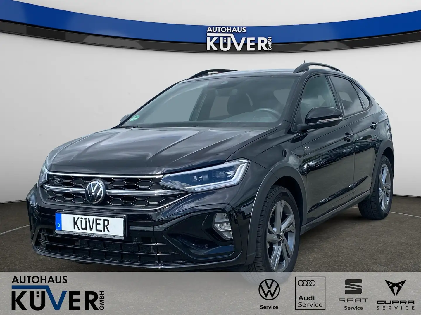 Volkswagen Taigo R-Line 1,0 TSI DSG ACC+AHK+Matrix+IQ+Shzg. Schwarz - 1
