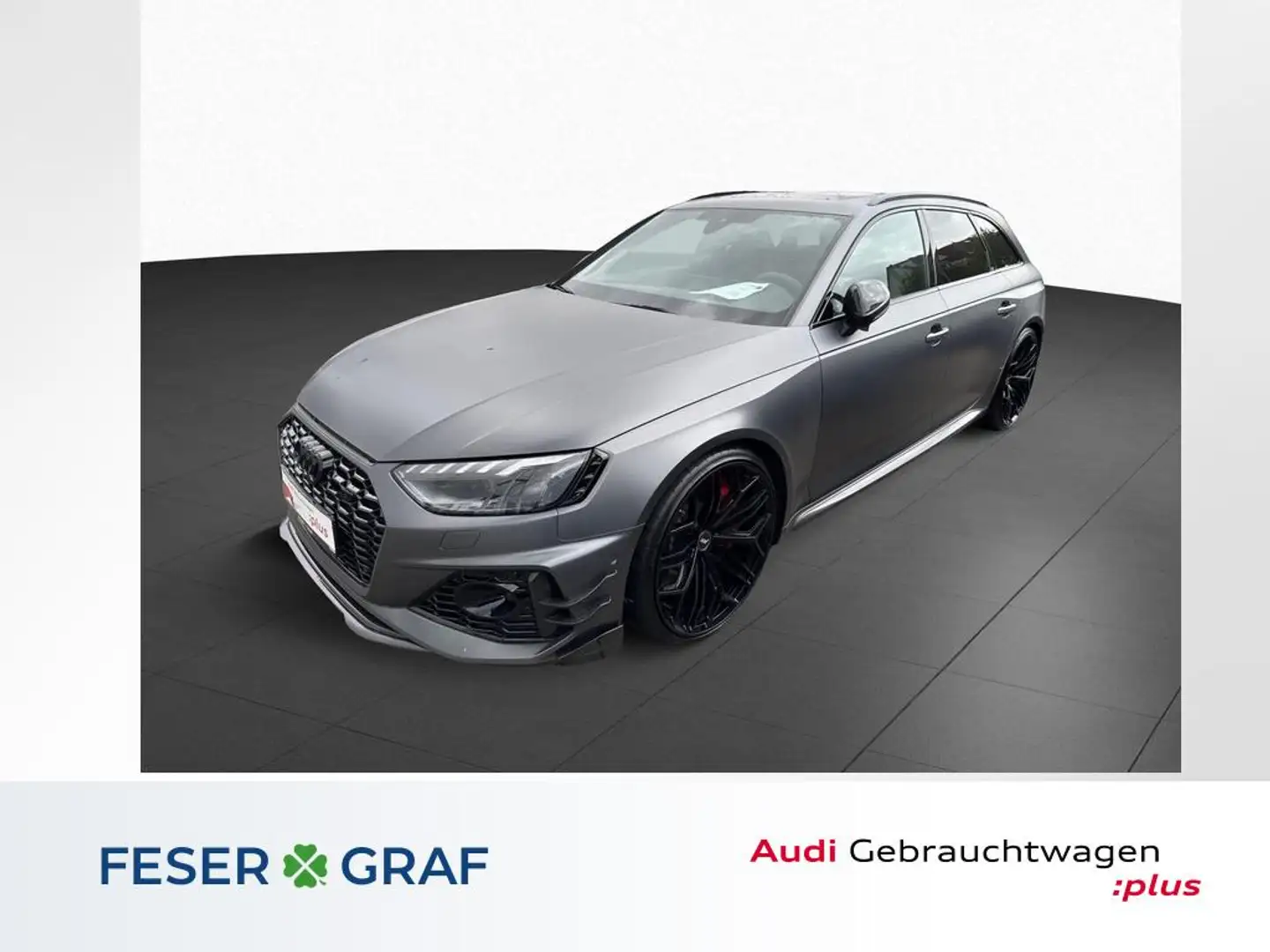 Audi RS4 Avant 390 kw qu. tip-tr. +ABT "X"+Leistungssteiger Rot - 1