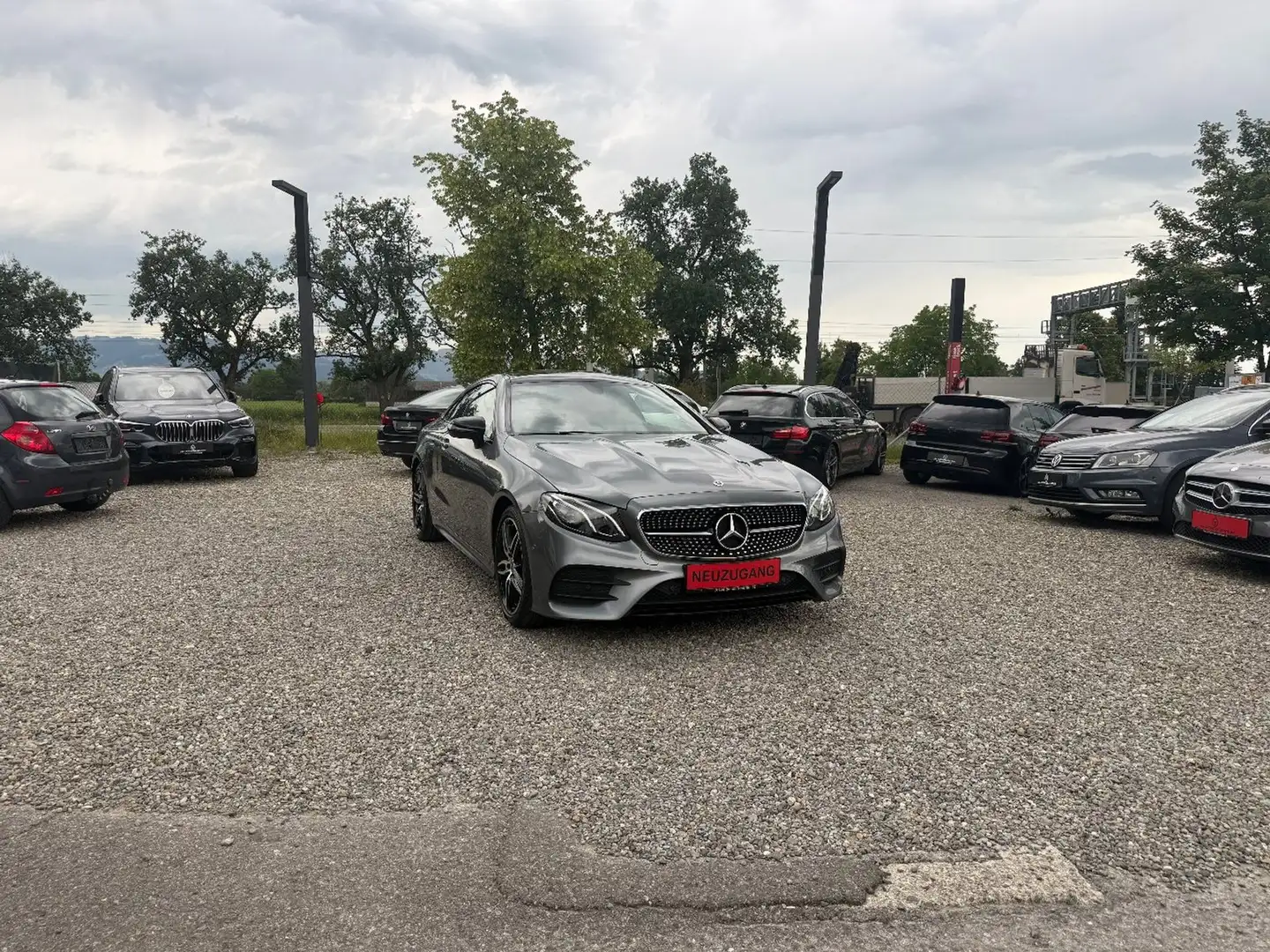 Mercedes-Benz E 200 E200 Coupe Grau - 1