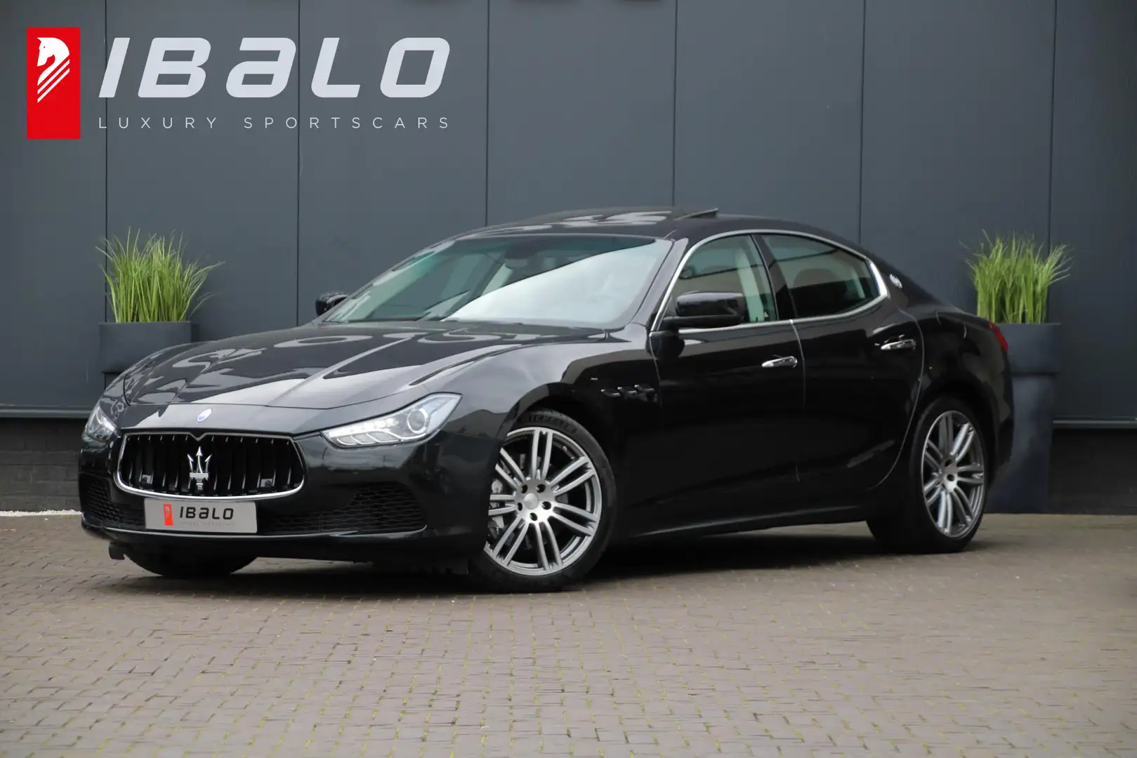 Maserati Ghibli V6 Bi-Turbo | NL auto | Schuifdak | 20 inch | Noir - 1
