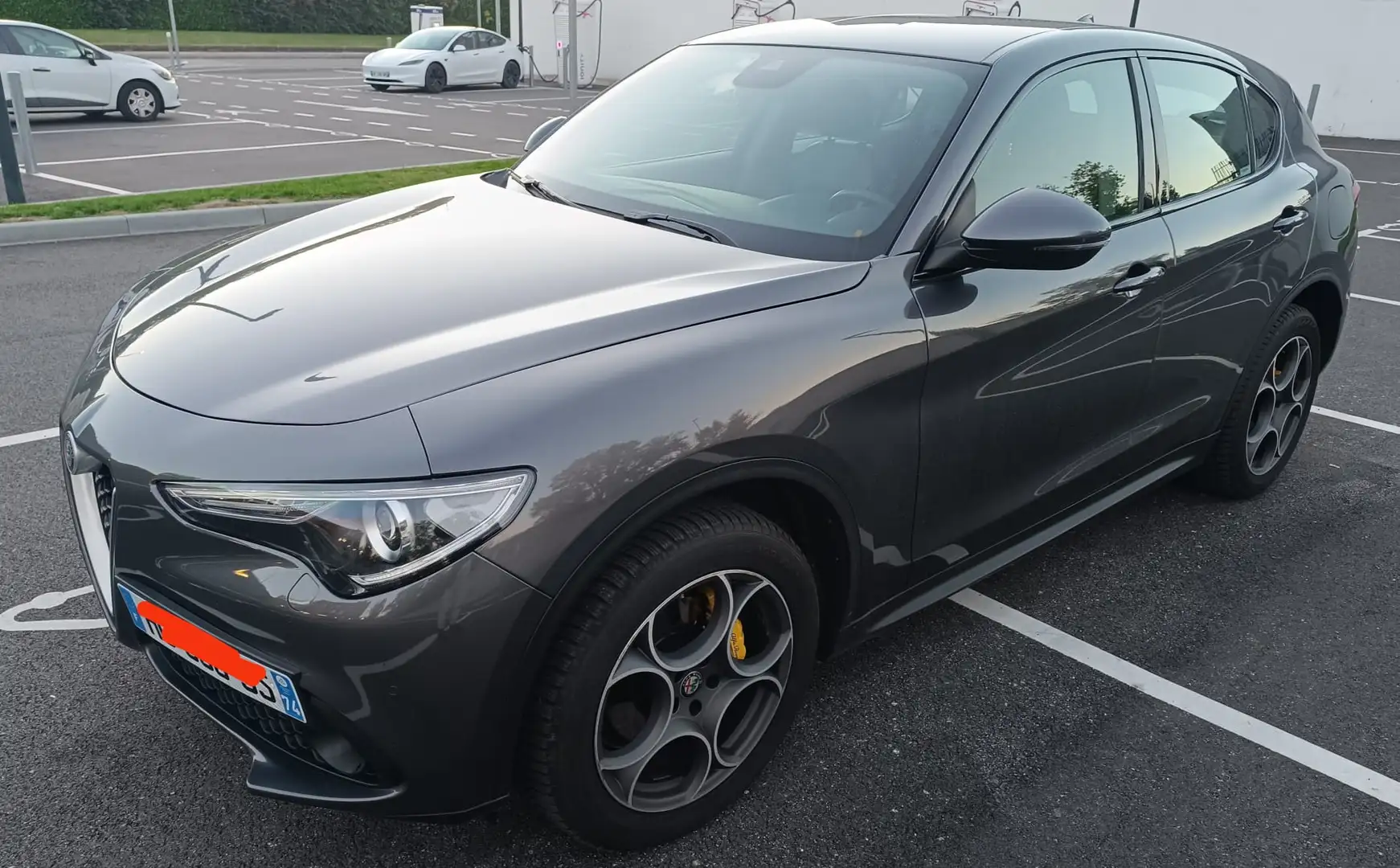 Alfa Romeo Stelvio Stelvio 2.2 210 ch Q4 AT8 Super Gris - 2