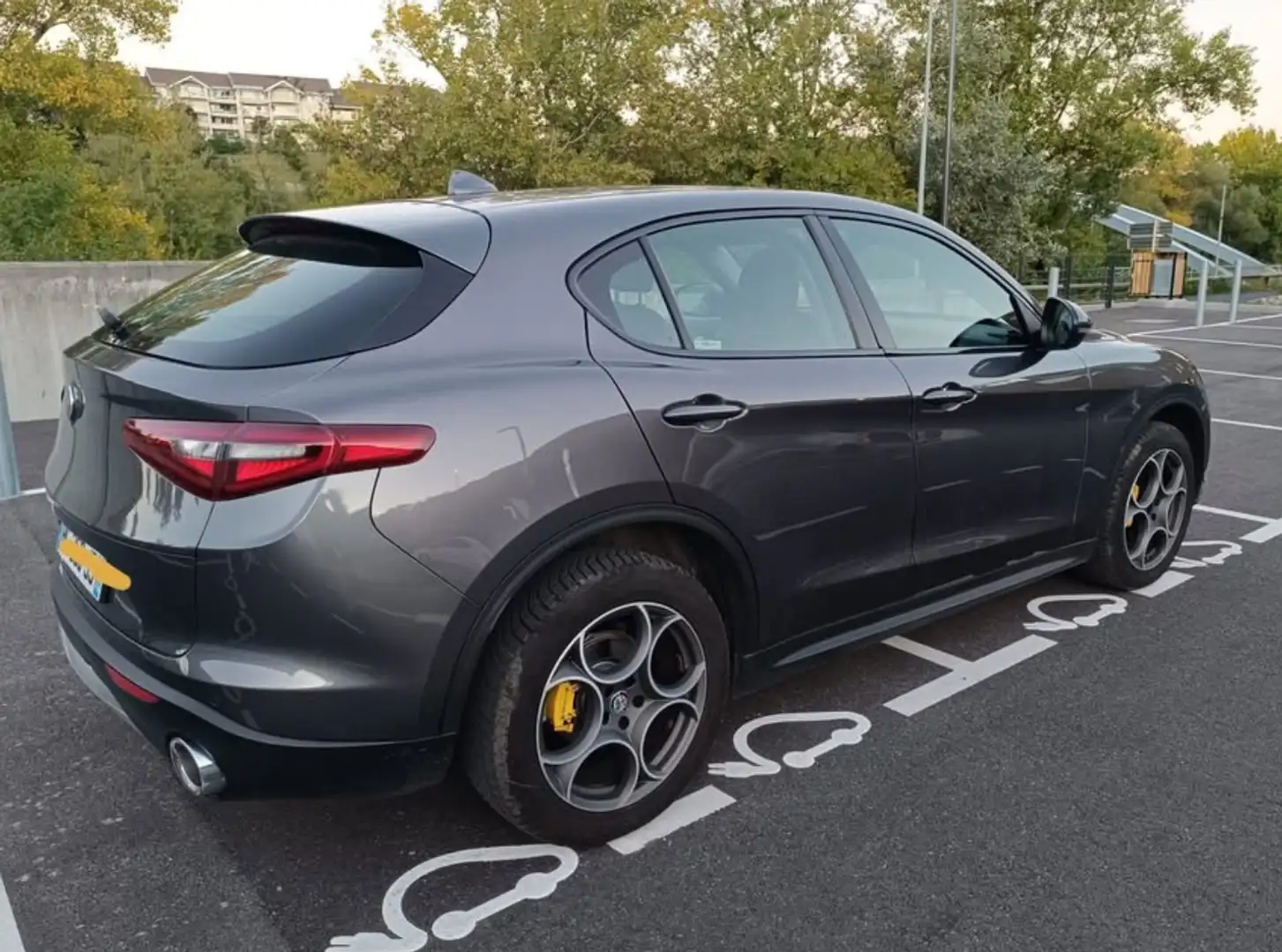 Alfa Romeo Stelvio Stelvio 2.2 210 ch Q4 AT8 Super Gris - 1
