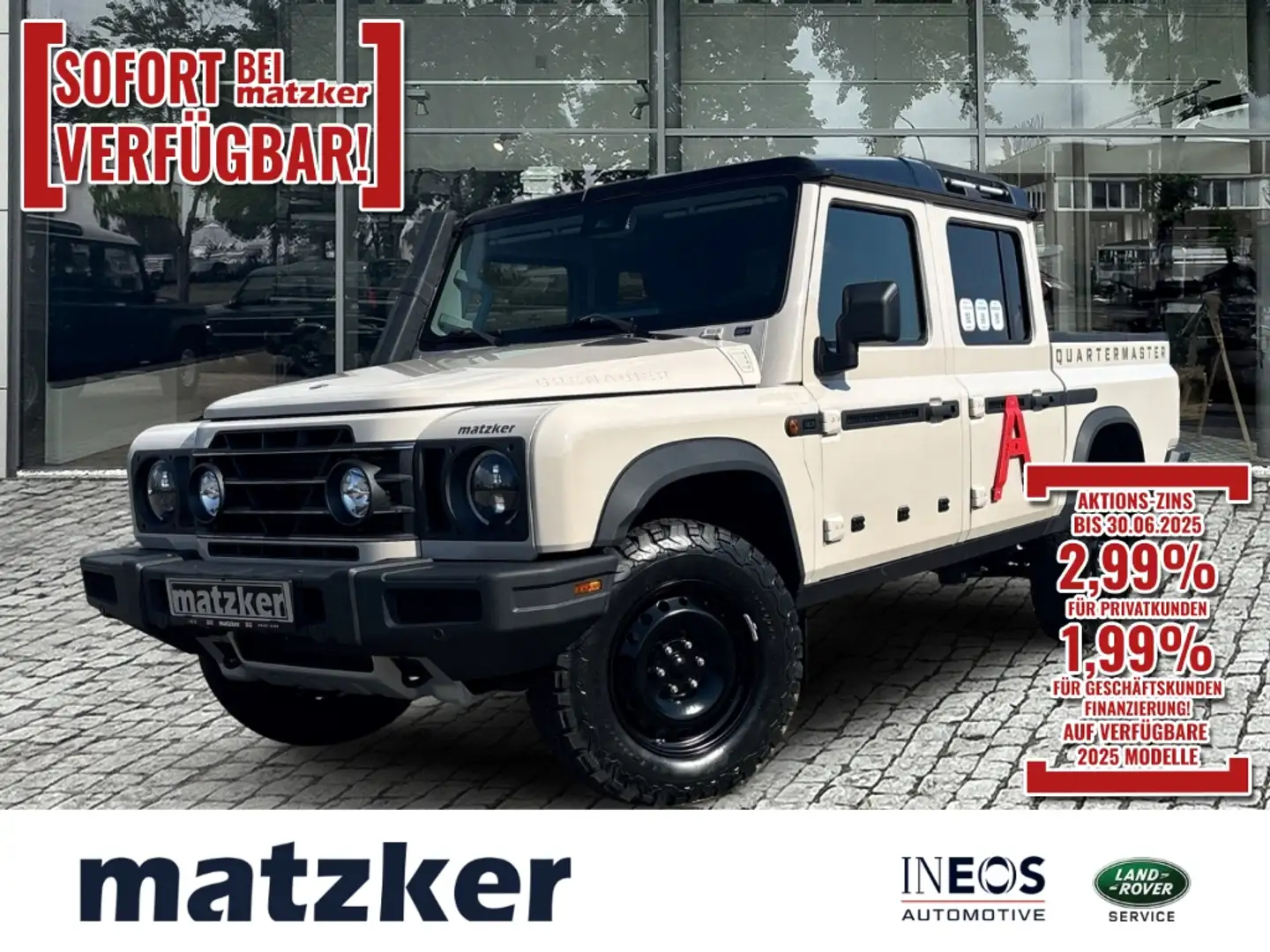 Ineos Grenadier Quartermaster 3.0 Diesel Trialmaster Bej - 1