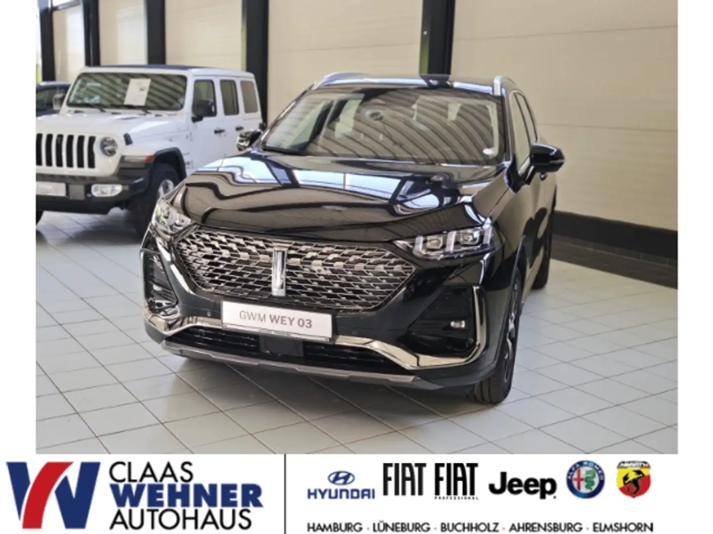 GWM WEY 03 HUD Navi Digitales Cockpit 360 Kamera LED ACC Appl Noir - 1