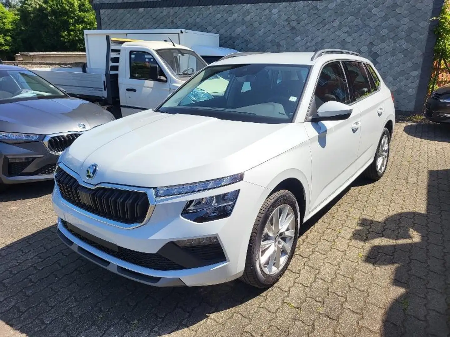 Skoda Kamiq 1.0 TSI 130 JAHRE+CLIMATRONIC+5J.GARANTIE+ Bianco - 1
