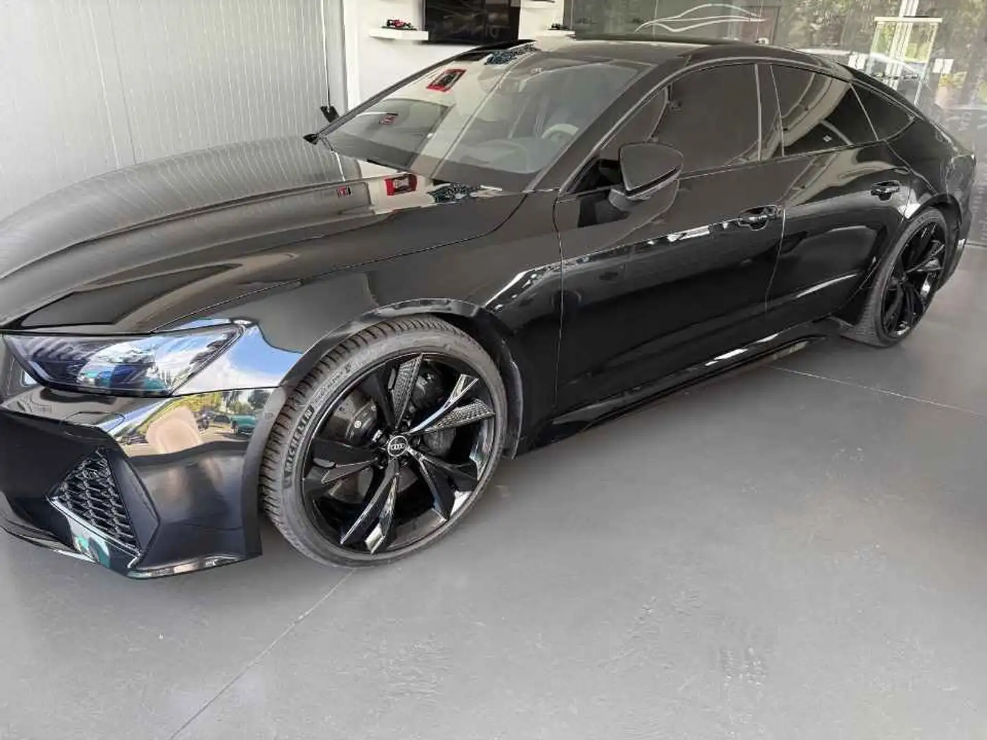 Audi RS7 A7 Sportback Czarny - 1