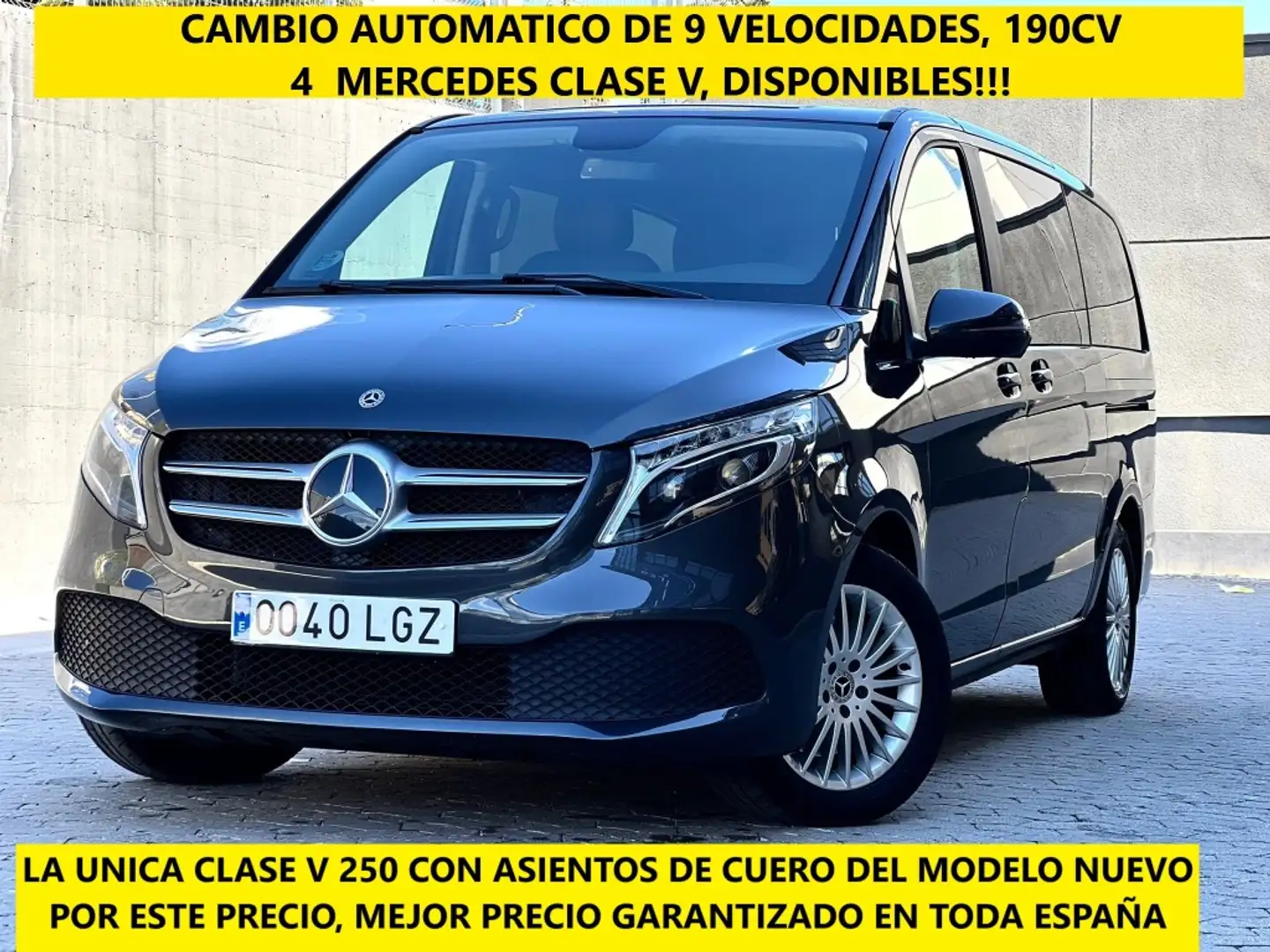 Mercedes-Benz V 250 250d Largo Avantgarde Gris - 1