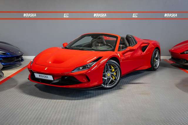 Imagine Ferrari F8 Spider / Rosso Corsa CARBON LIFT RACING-SEATS