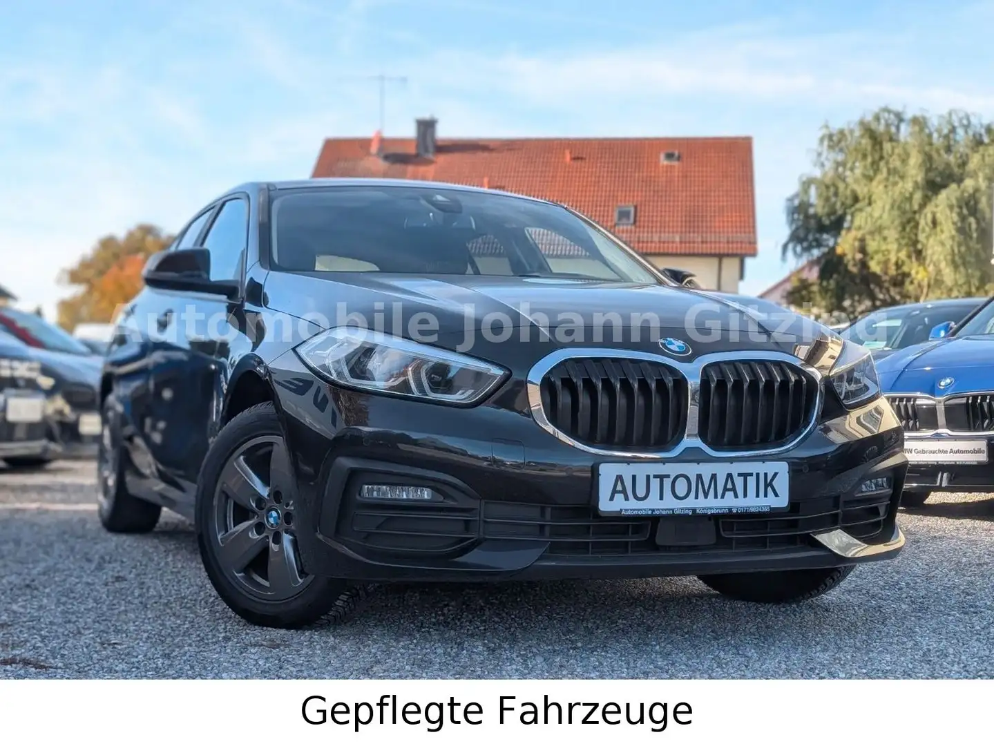 BMW 118 i Advantage *AUTOMATIK* ACC Apple CarPlay SHZ Schwarz - 1