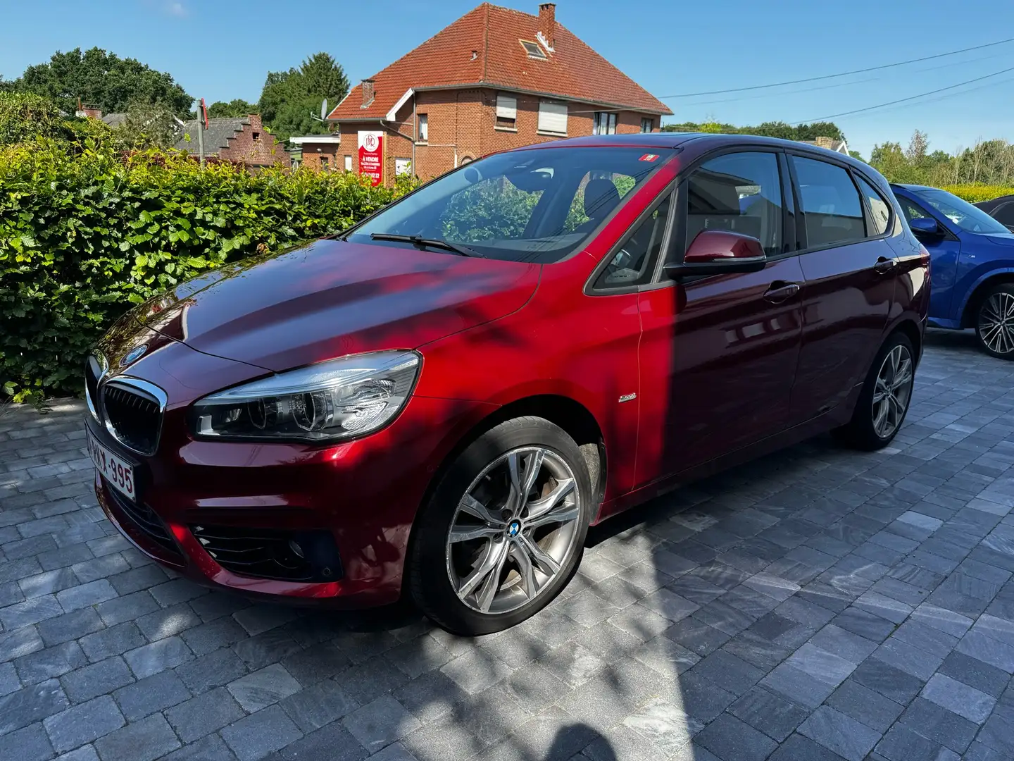 BMW 220 Active Tourer 220iA Sport line Rouge - 1