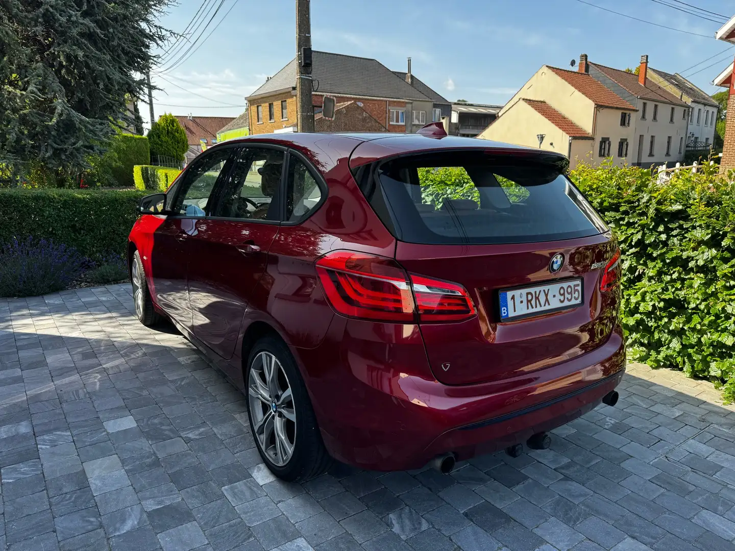 BMW 220 Active Tourer 220iA Sport line Rouge - 2