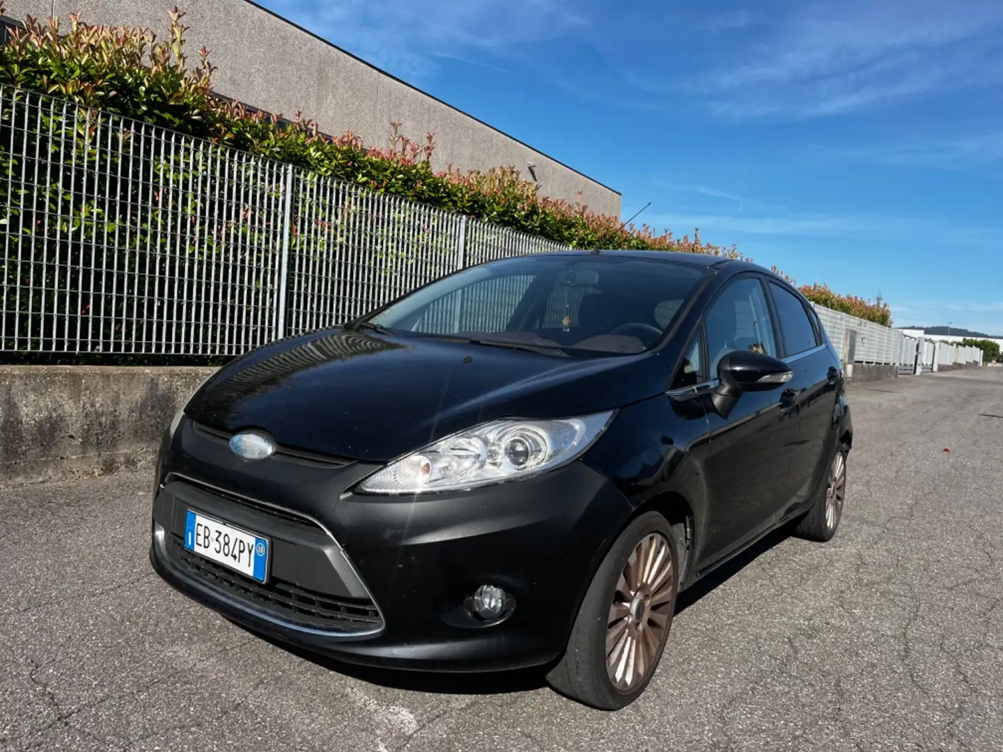 Ford Fiesta VI 2008 5p 1.2 16v Titanium 82cv Blu/Azzurro - 1