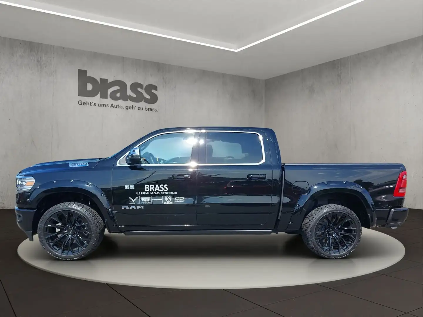 Dodge RAM 1500 Longhorn Crew Cab Schwarz - 2