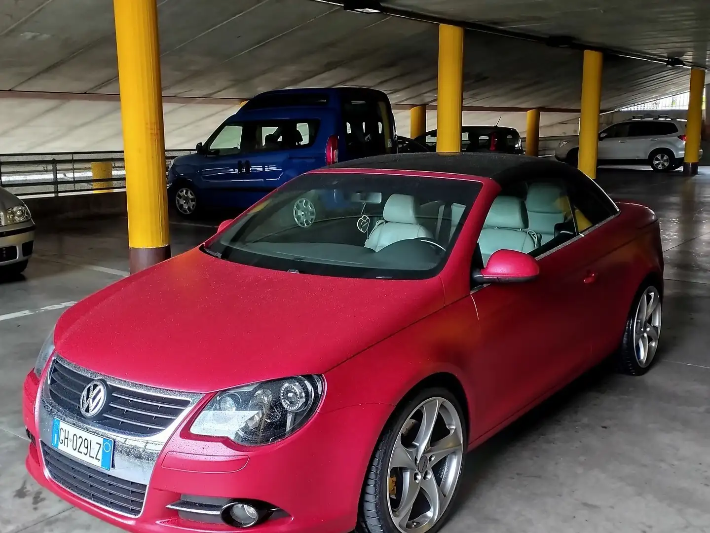 Volkswagen Eos 2.0t tfsi Rojo - 1