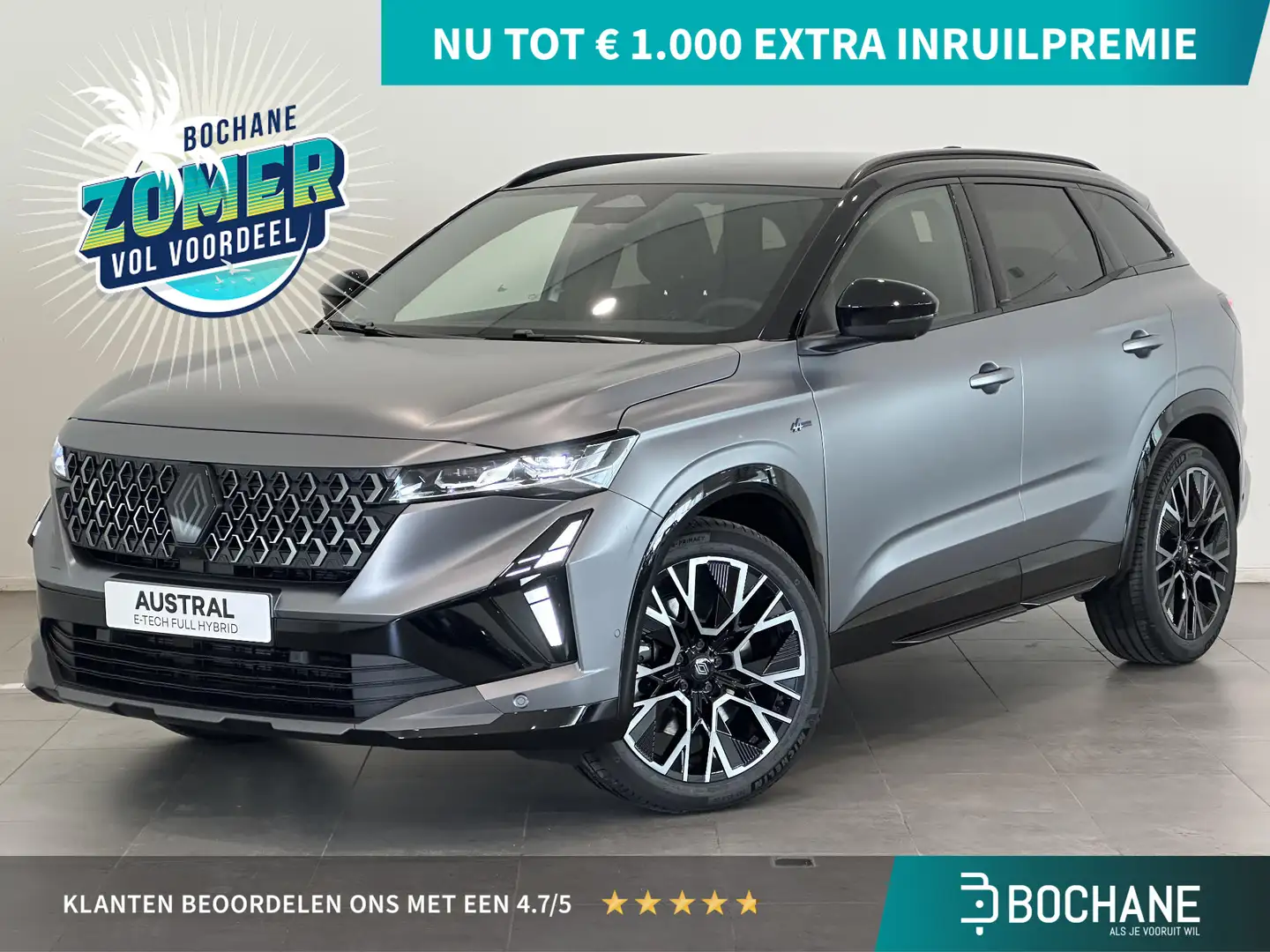 Renault Austral 1.2 E-Tech Full Hybrid 200 Iconic Esprit Alpine | Grau - 1