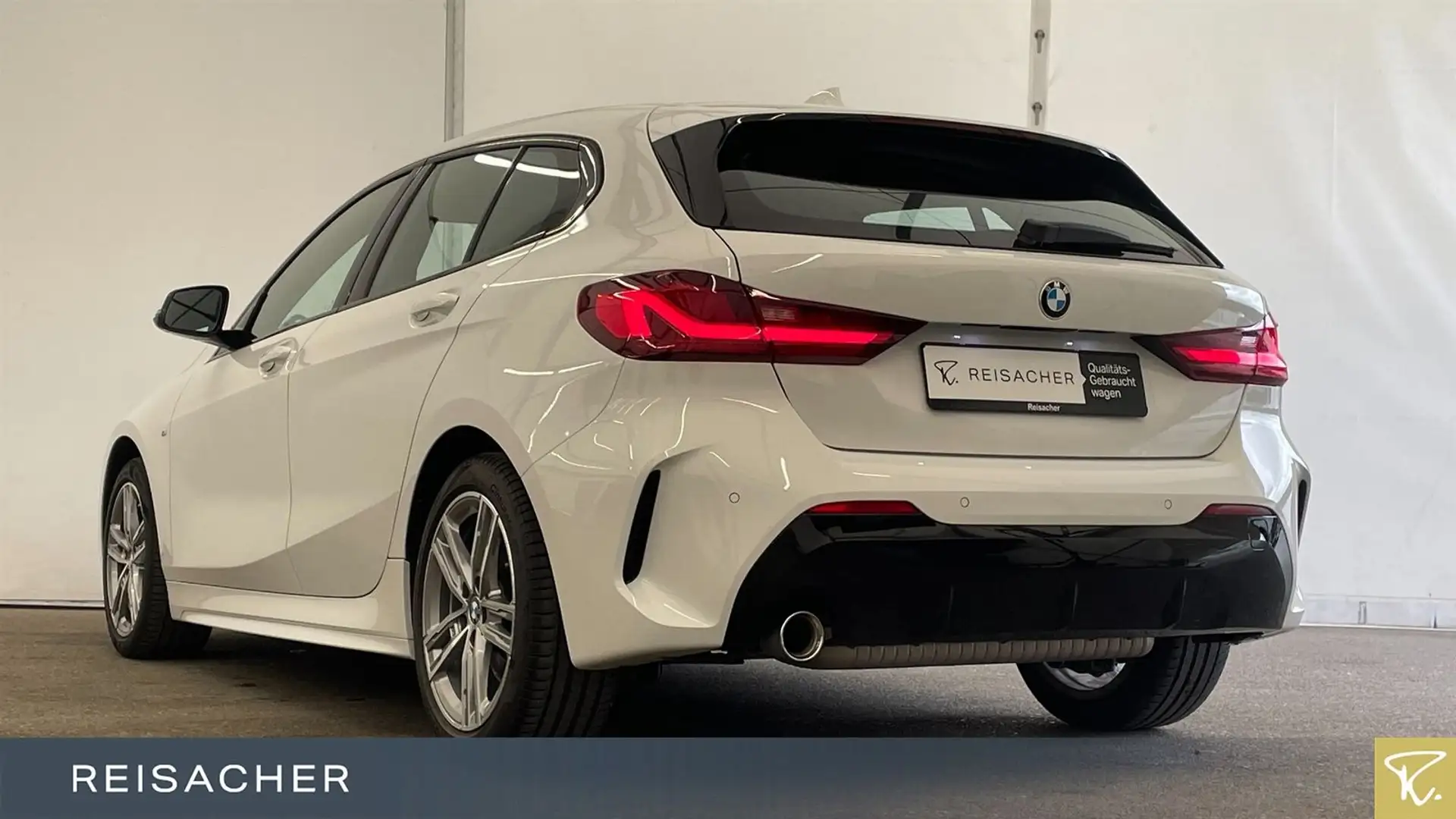BMW 118 i M-Sport Weiß - 2