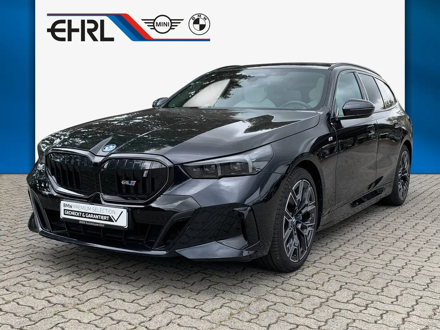 BMW i5 eDrive40 M SPORT PRO AHK PANO B&W AUTOBAHNASS. Zwart - 1