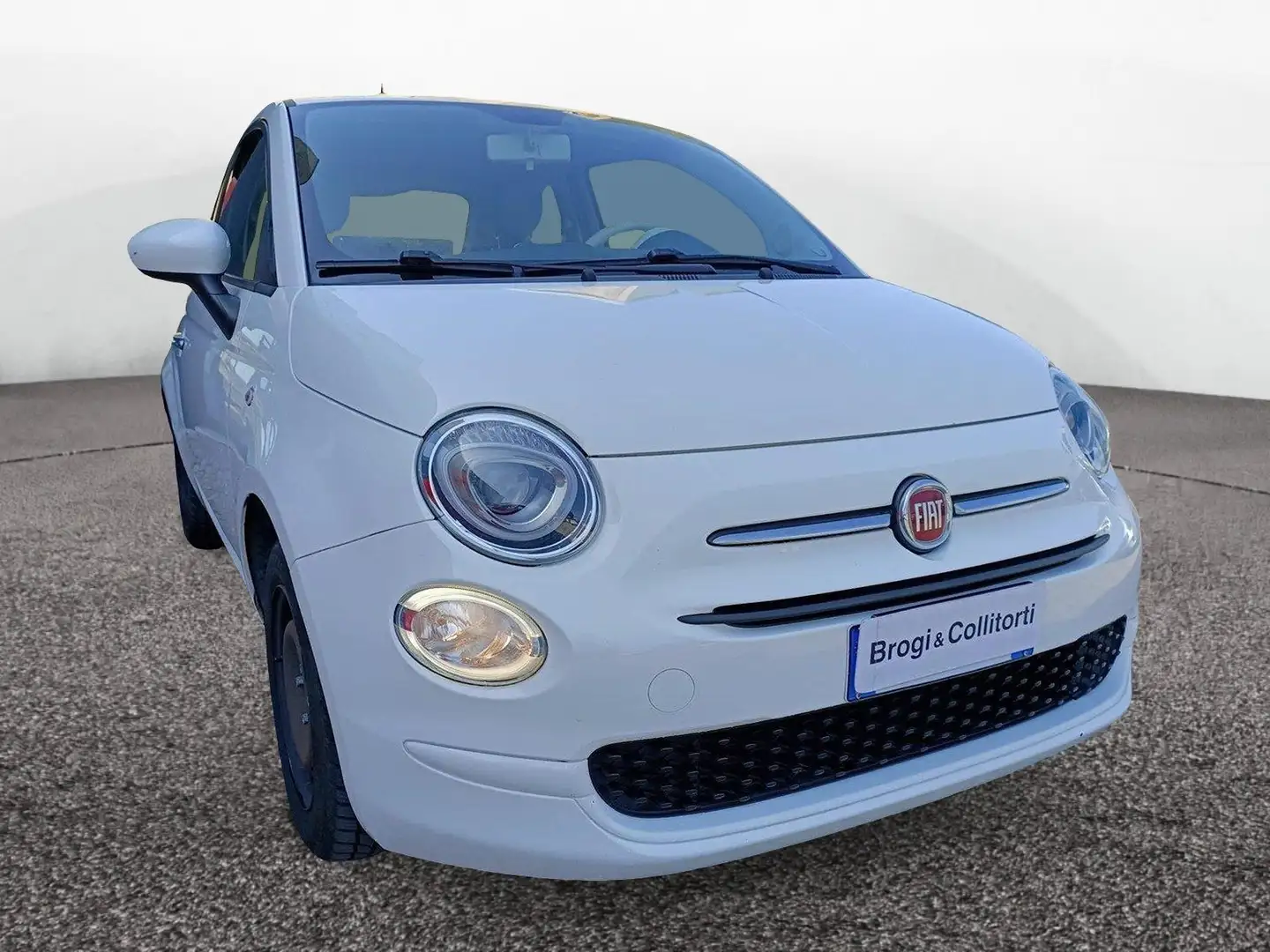 Fiat 500 1.2 69cv Pop Blanc - 1