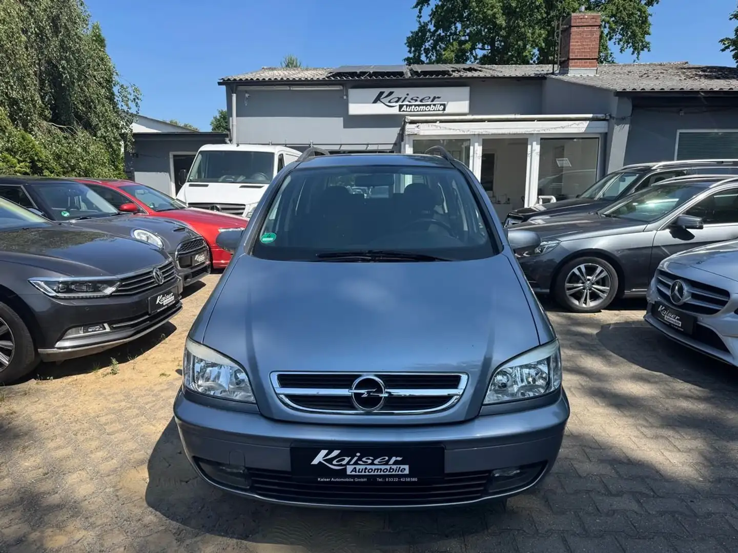 Opel Zafira 1.Besitz-komplette Hitorie-7 Sitzer-Top Zustand Grigio - 2