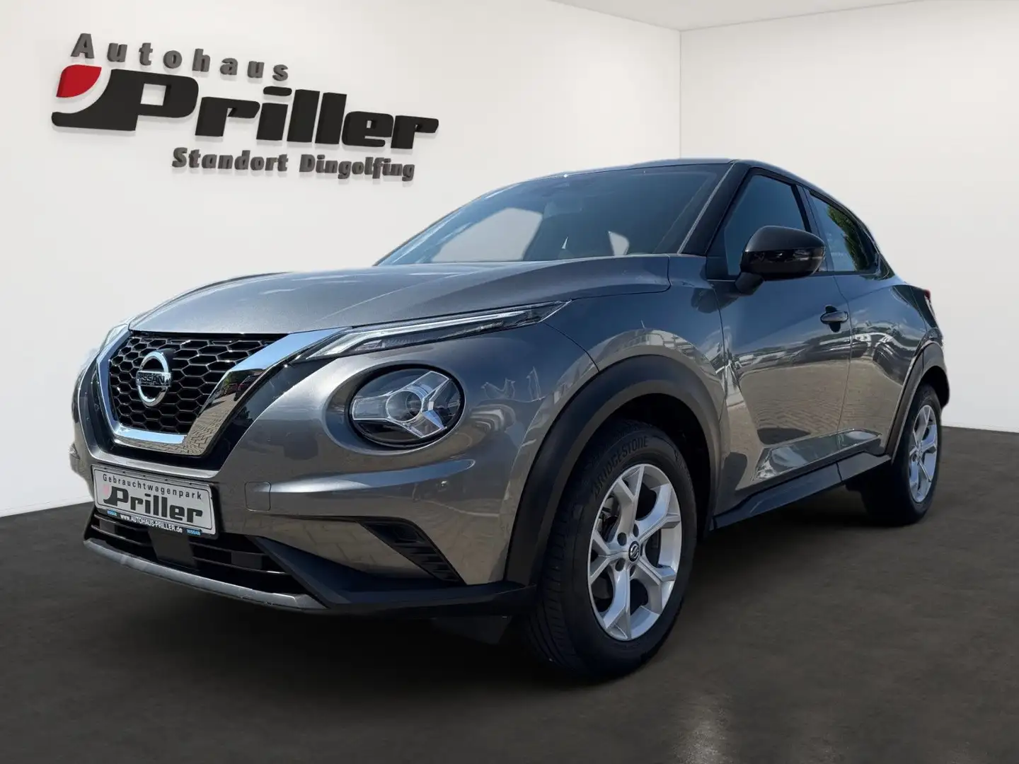 Nissan Juke 1.0 DIG-T Acenta/DAB/NAVI/LED/Komfort-Paket Grijs - 1