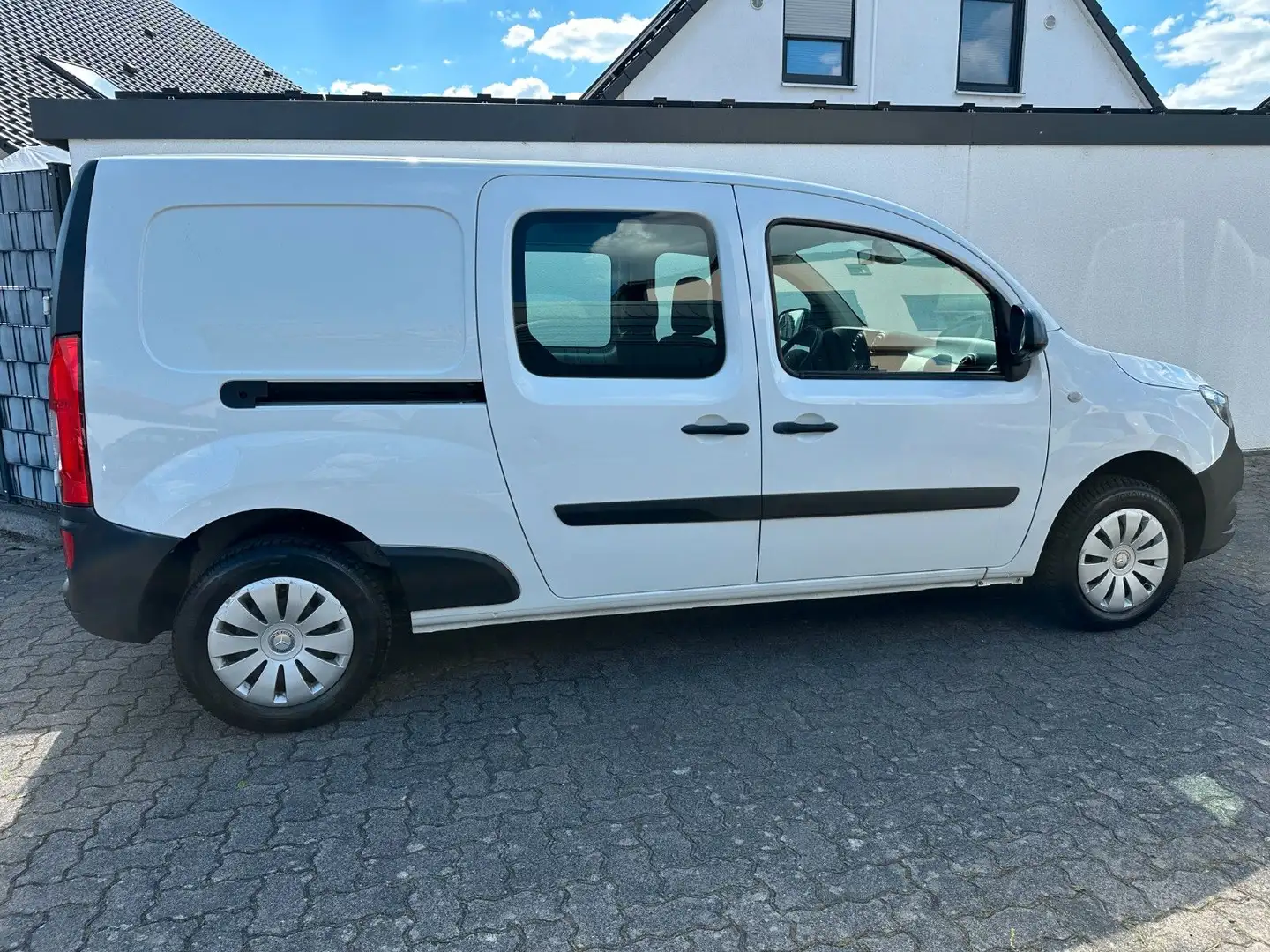 Mercedes-Benz Citan Mixto 111 CDI extralang 5-Sitze Klima AHK DEFEKT ! Blanc - 2