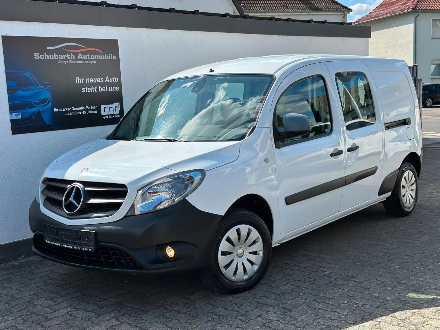 Mercedes-Benz Citan Mixto 111 CDI extralang 5-Sitze Klima AHK DEFEKT ! Blanc - 1