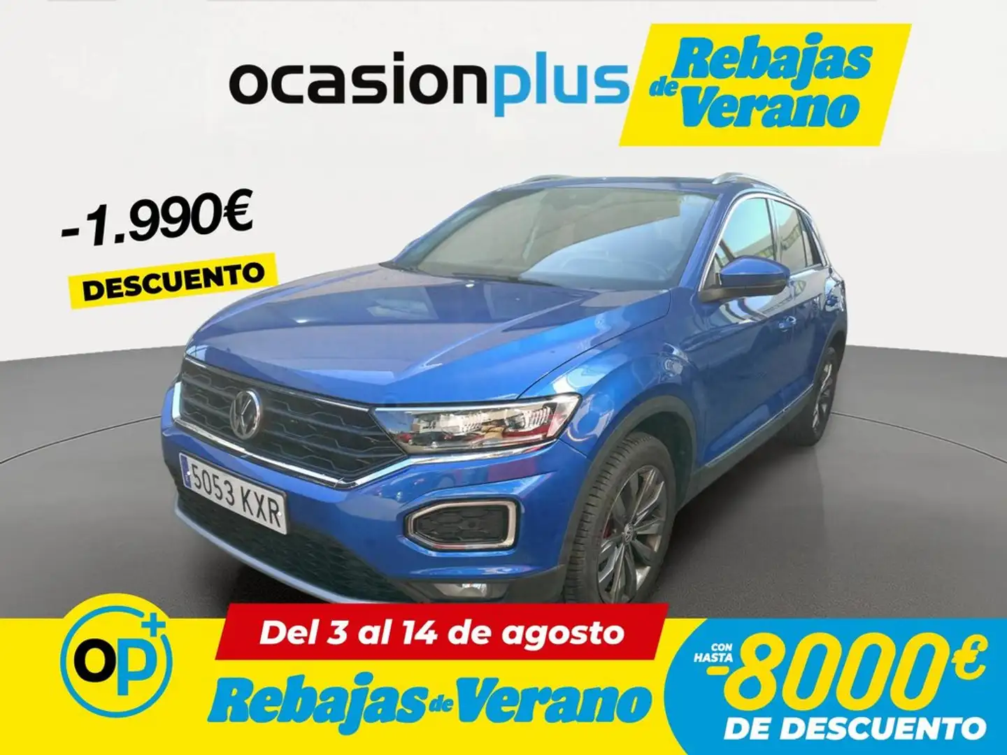 Volkswagen T-Roc 1.5 TSI Sport DSG7 Azul - 1
