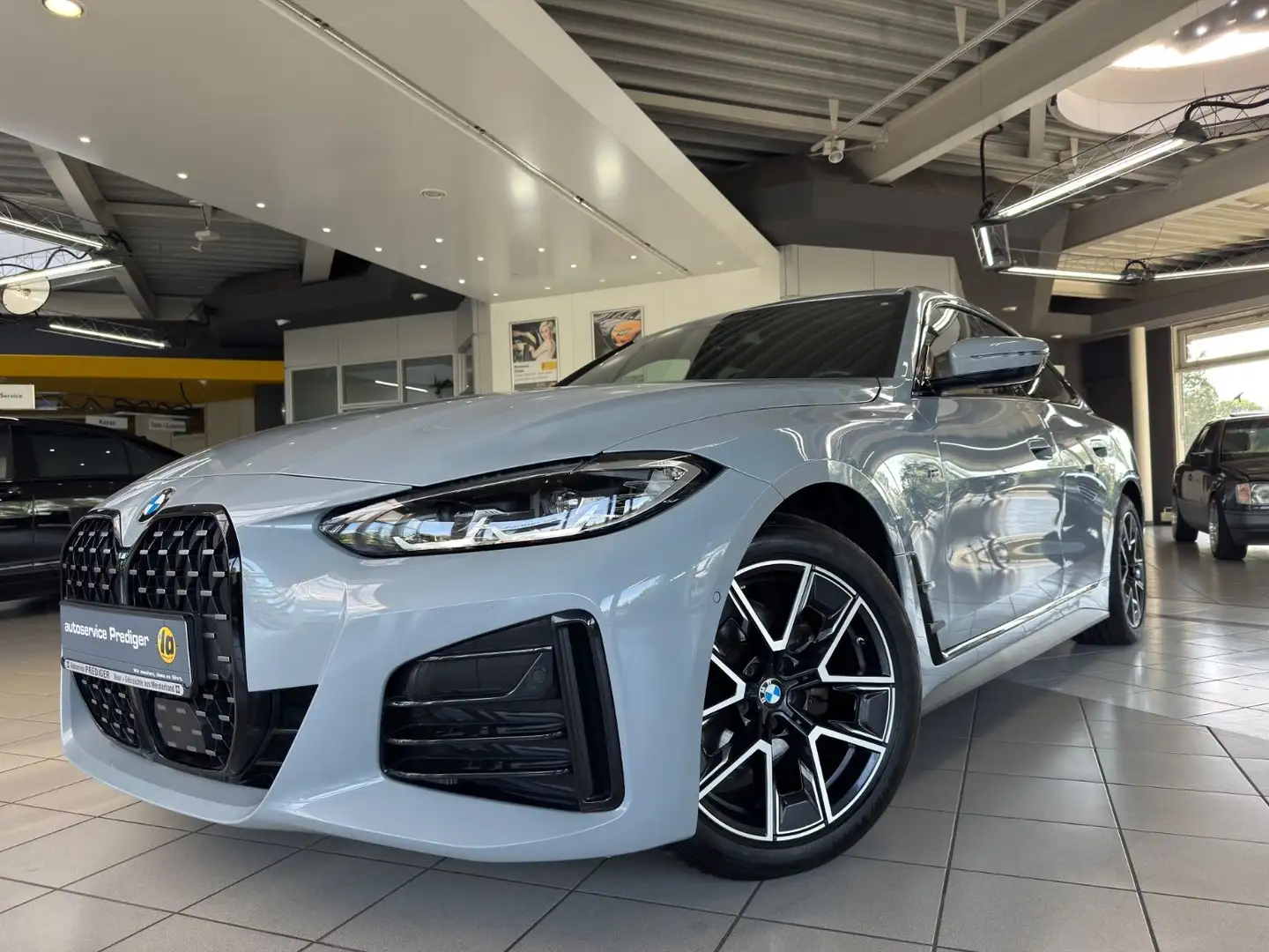 BMW 420 Baureihe 4 Gran Coupe 420 d xDrive M Sport Grau - 1