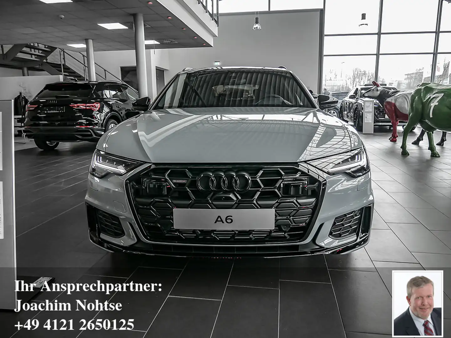 Audi A6 Avant 55 TFSI quattro S line Šedá - 2