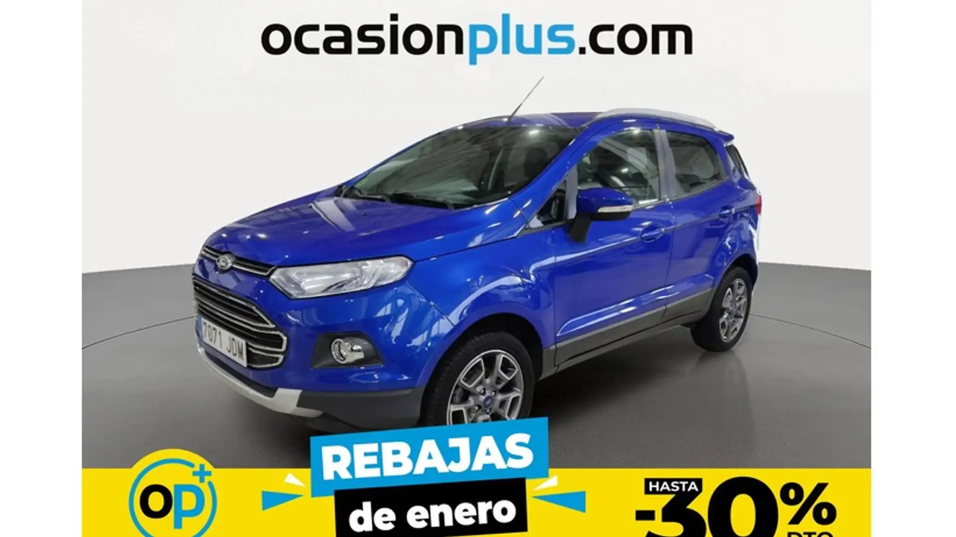 Ford EcoSport 1.50TDCi Trend 90 Bleu - 1