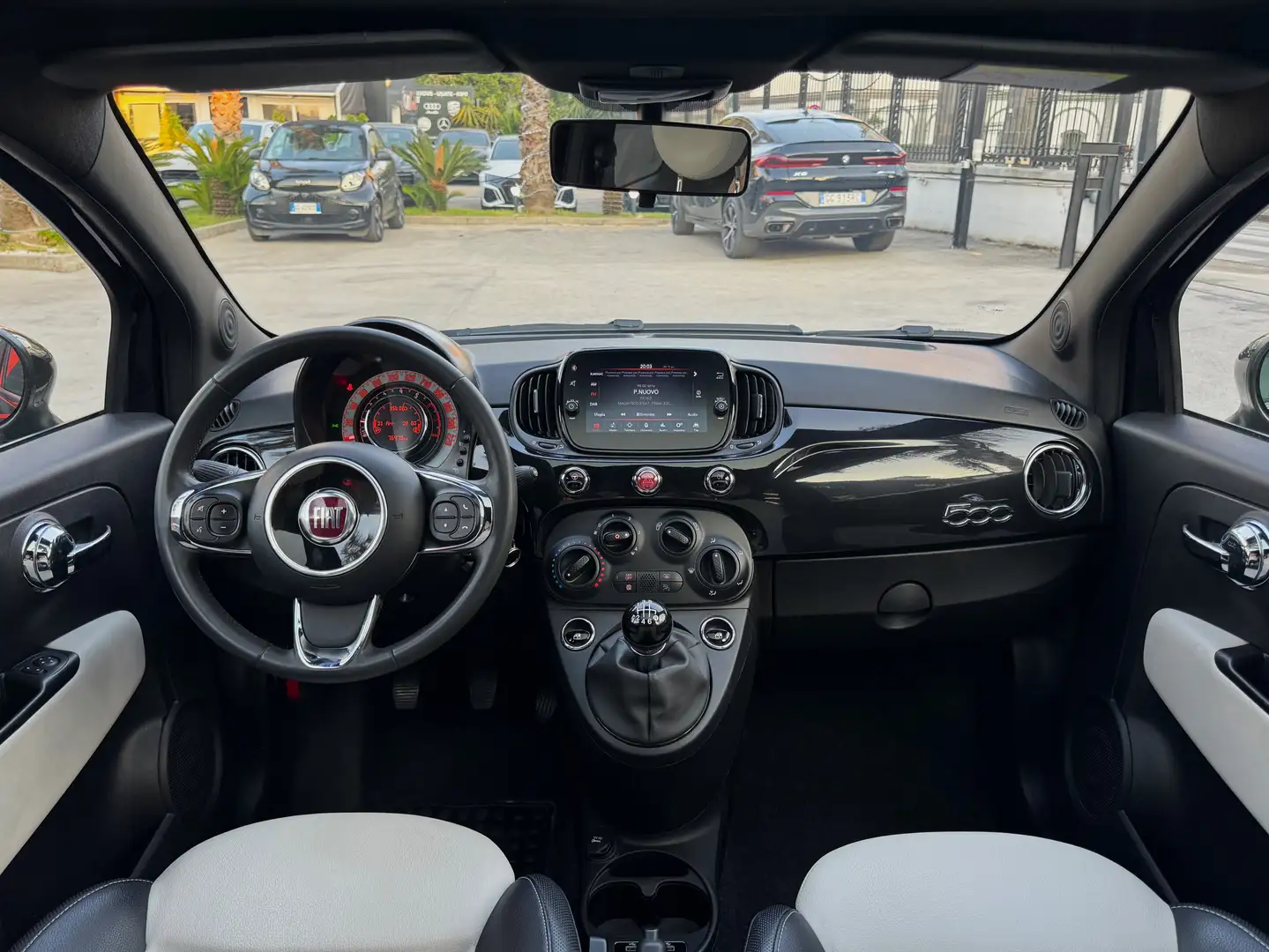 Fiat 500 1.0 Hybrid Dolcevita 70CV TETTO Nero - 2