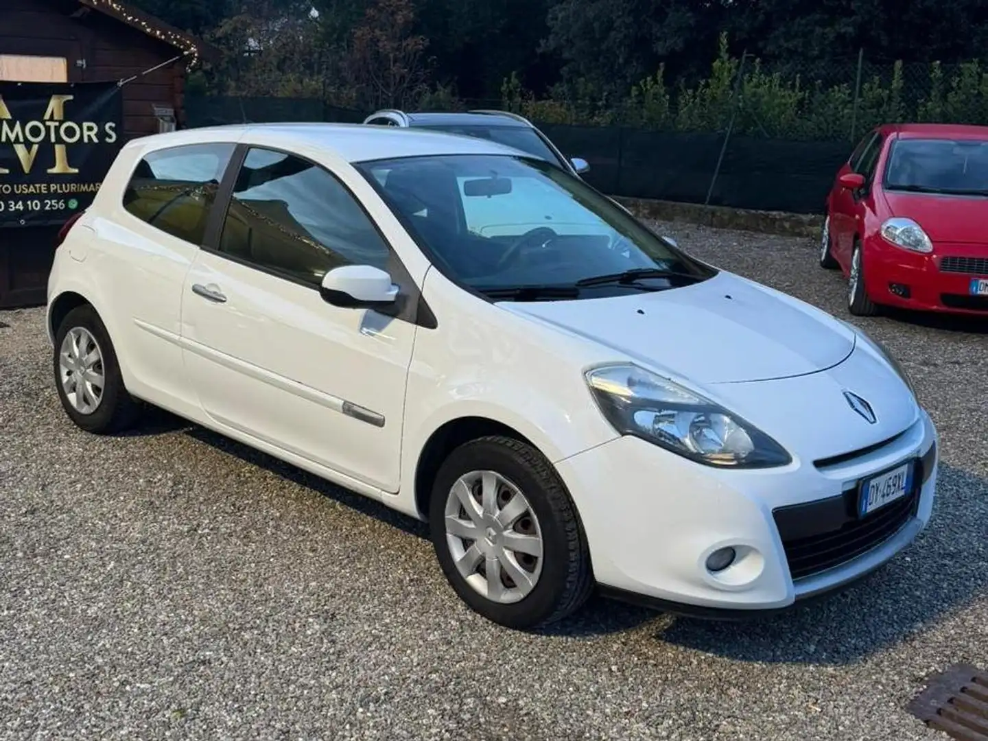 Renault Clio Clio III 2009 3p 1.5 dci Dynamique White - 1