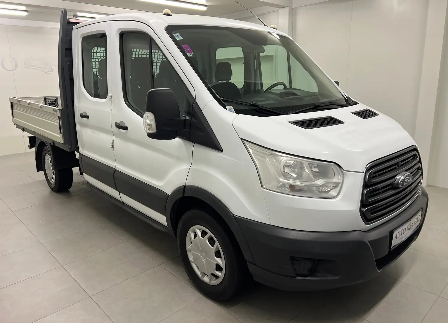Ford Transit Pritsche 2,0 TDCi L2H1 DK 350 Trend*MwSt*AHK* Weiß - 2