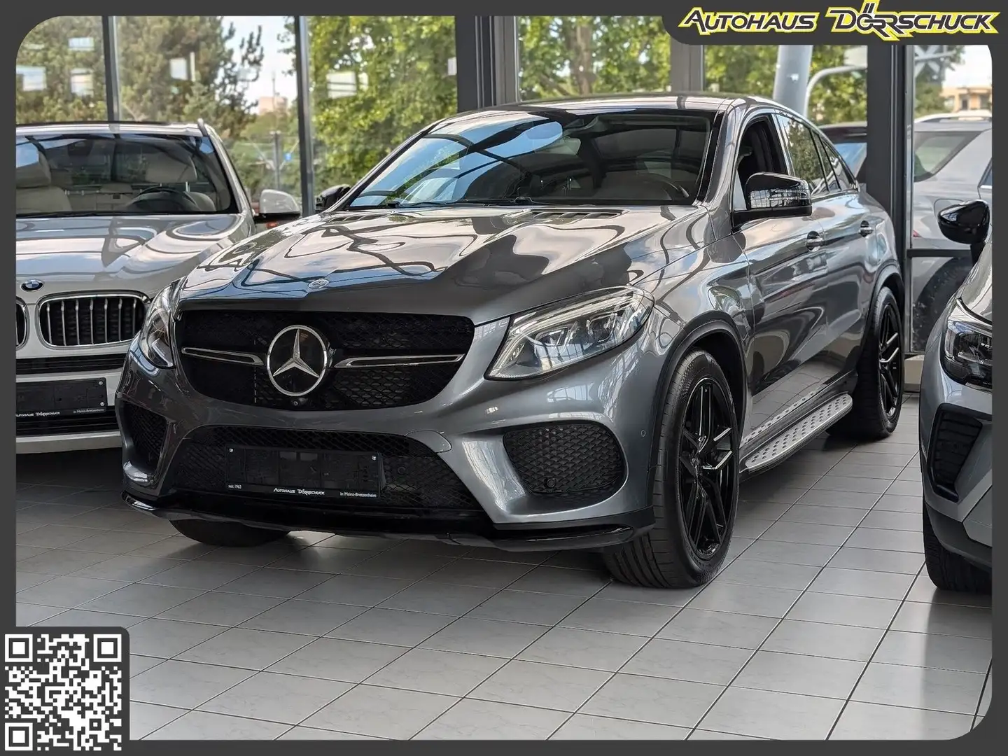 Mercedes-Benz GLE 350 Coupe GLE 350 d 4Matic AMG-Line. *AIRMATIC* Szary - 1
