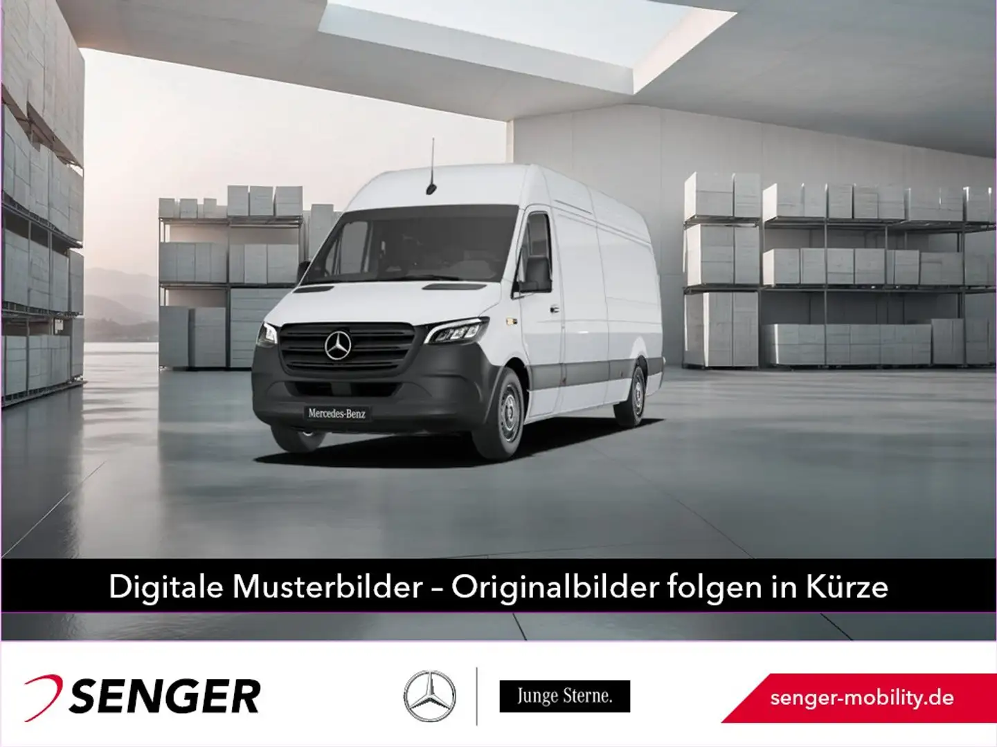 Mercedes-Benz Sprinter 317 CDI KA L3H2 Kamera Navi FACELIFT 9G Blanc - 1