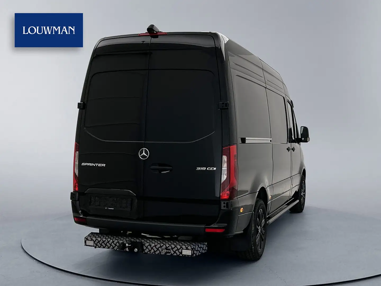 Mercedes-Benz Sprinter 319CDI 190PK L2H2 30 YEAR EDITION BPM VRIJ | Leder Zwart - 2