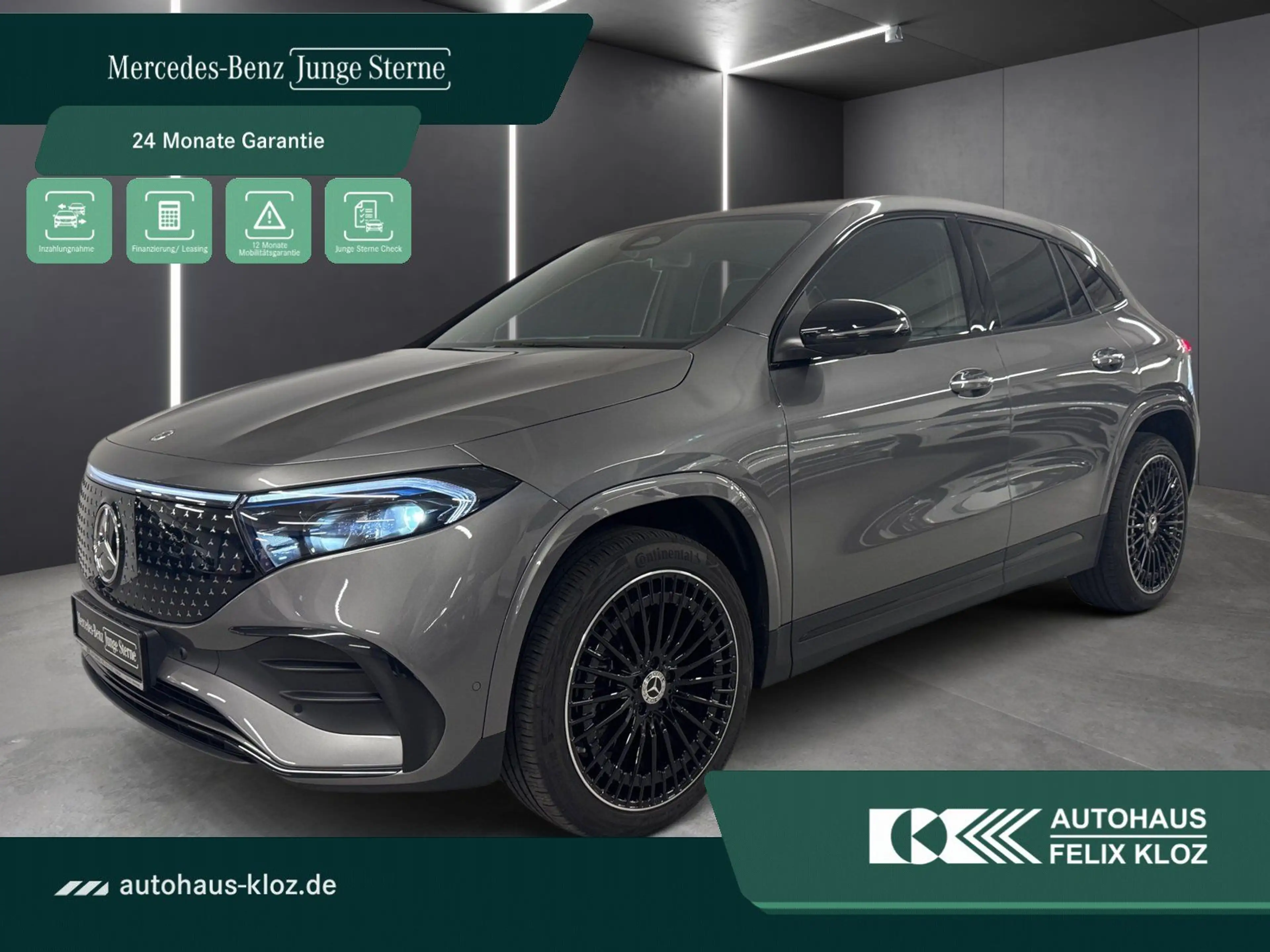 Mercedes-Benz EQA 250+ AMG*Distro*HUD*360°*20"*Burmester*Totw*