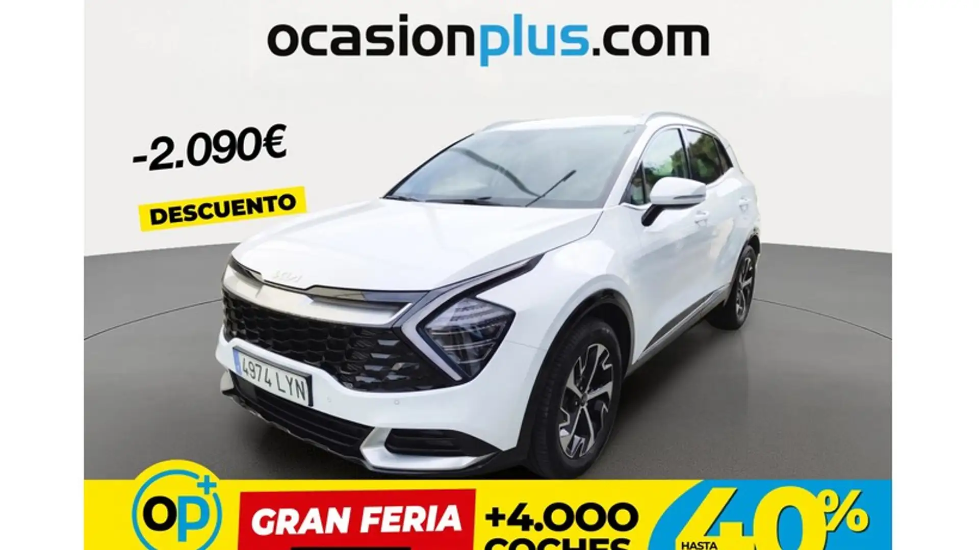 Kia Sportage 1.6 T-GDi HEV 171kW (230CV) Tech 4x2 Blanco - 1