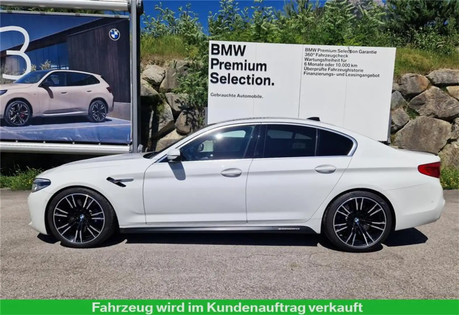 BMW M5 Limousine Weiß - 2