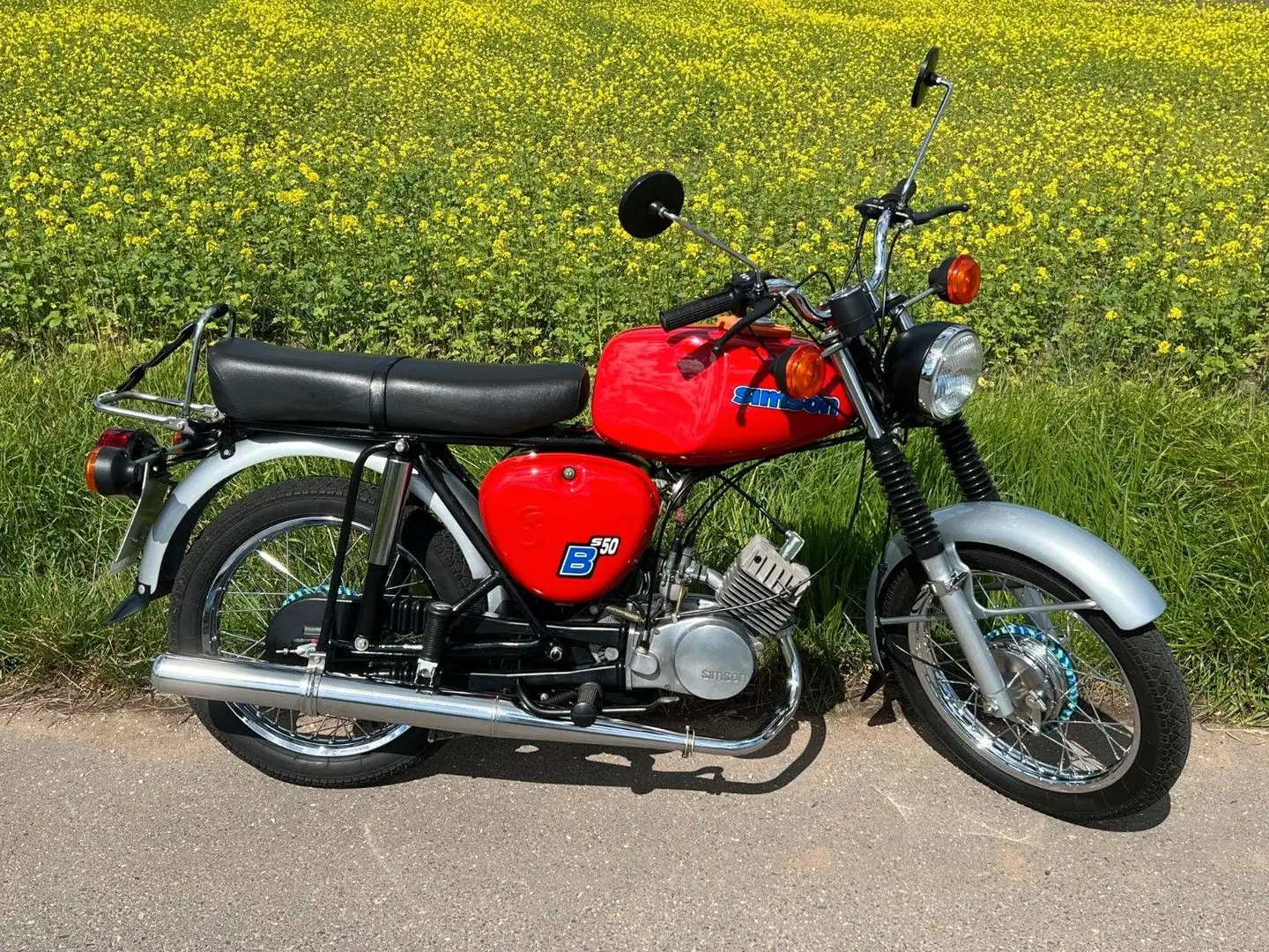 Simson S 50 B Rouge - 1