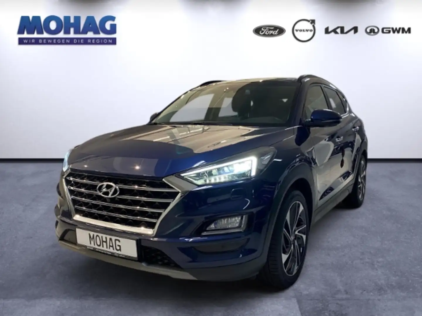 Hyundai TUCSON *Premium 4WD*elektr.Panoramadach*360Kamera* Bleu - 1